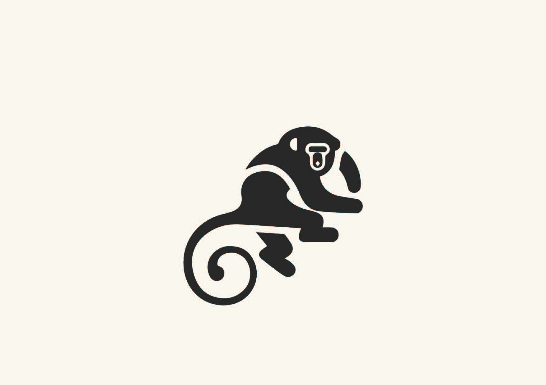 Эмблемы с изображением животных обезьяна