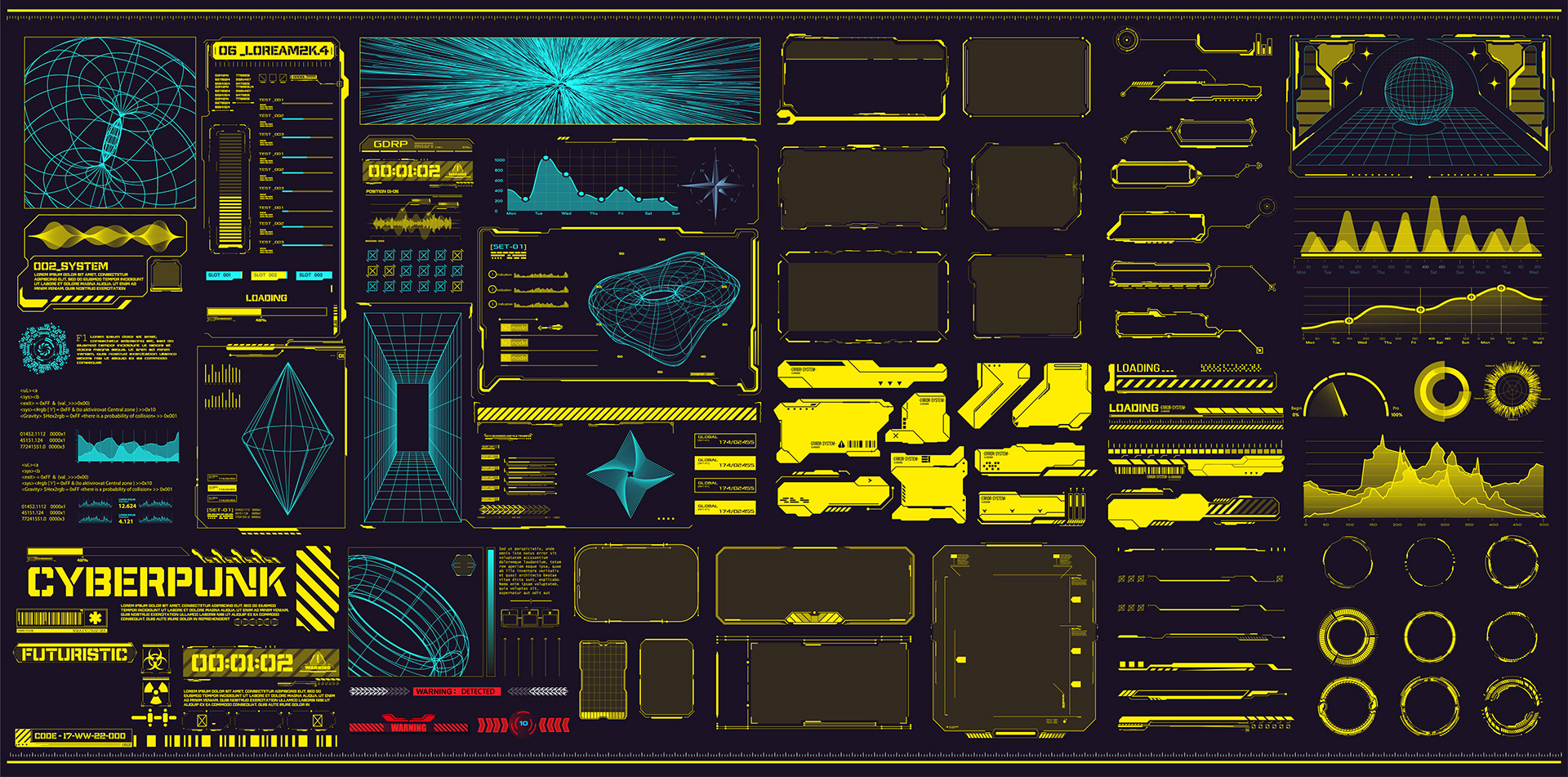 Cyberpunk hud elements for after effects torrent фото 93