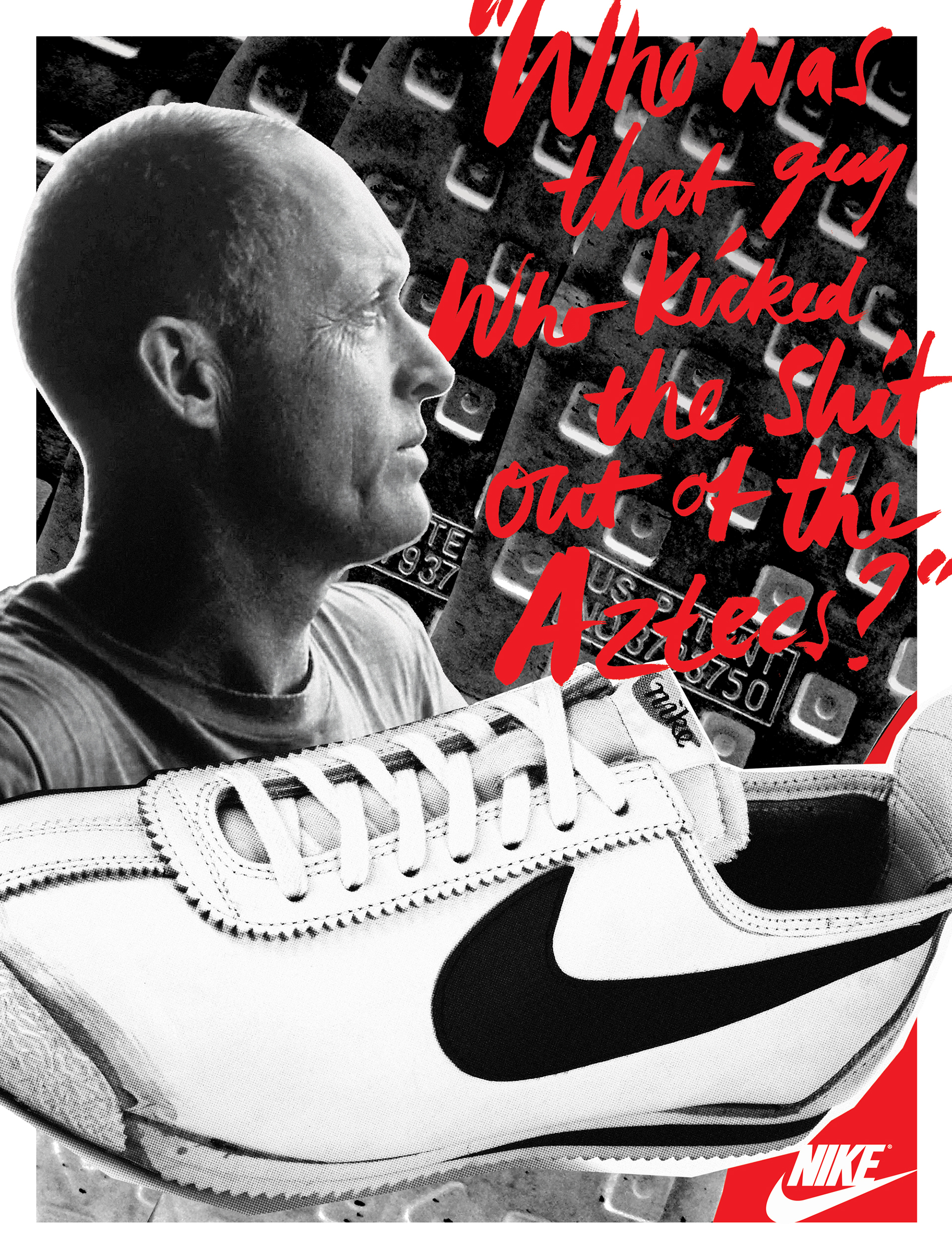Barriga Encogimiento crecer Bill Bowerman and naming the Nike Cortez -“Bowerman liked 'Aztec,' in  homage to the 1968 Olympics,