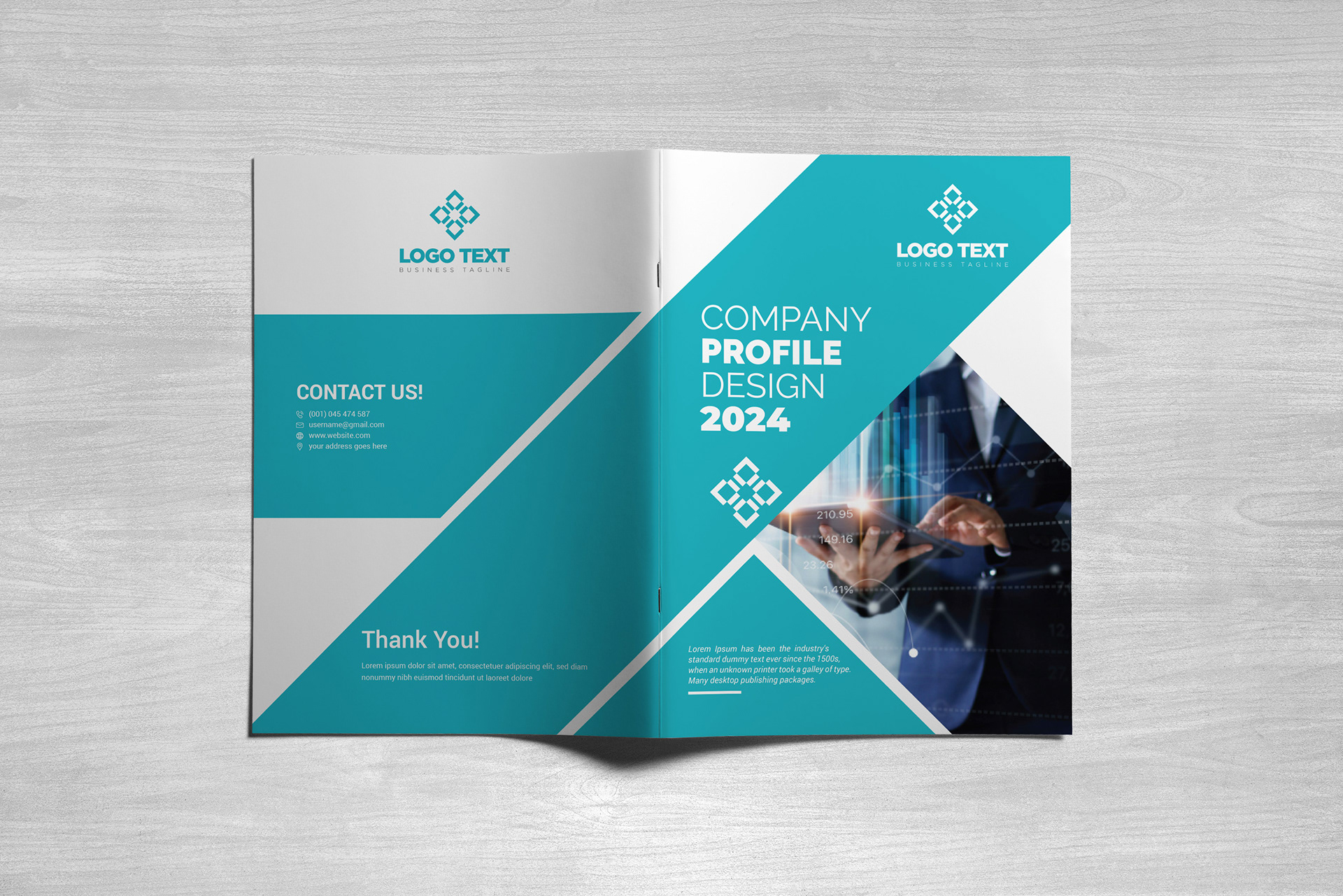 brochure-design-company-profile-free-templates-on-behance