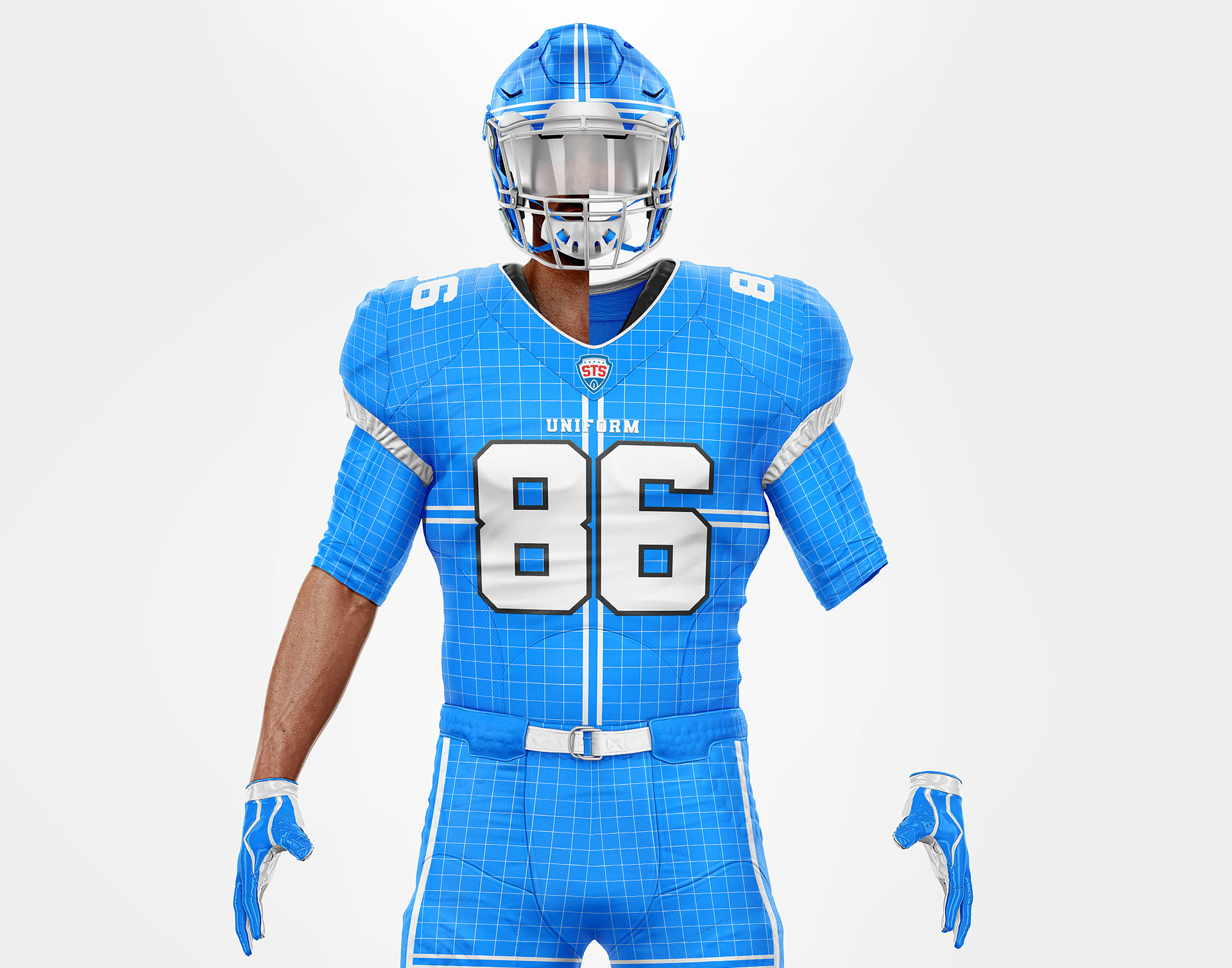 Download Nfl Football Uniform Template Mockup V2 0 On Behance