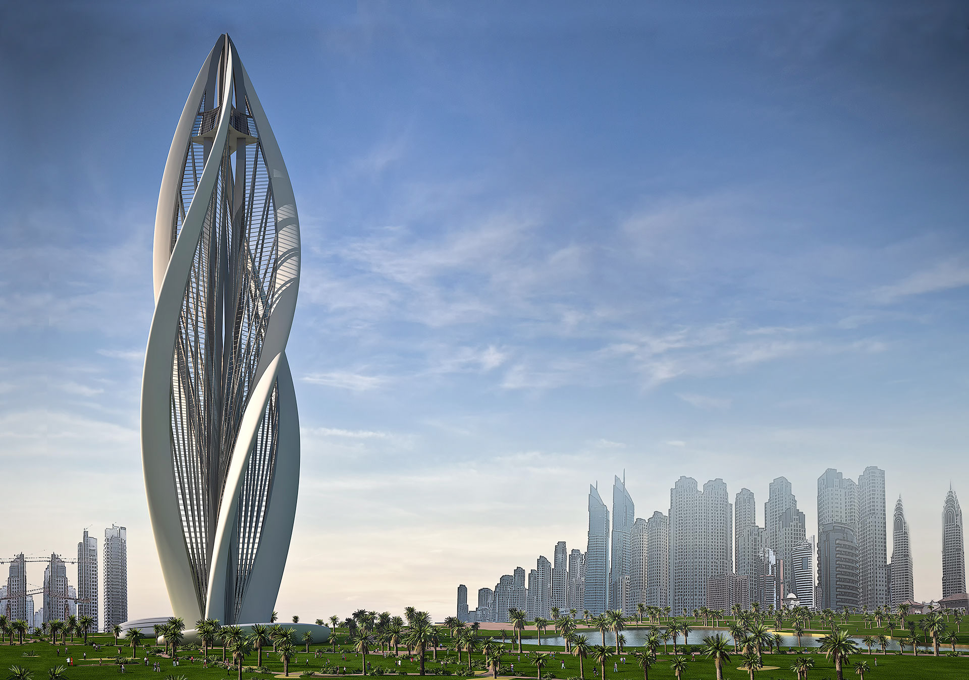 Проекты небоскребов Дубай