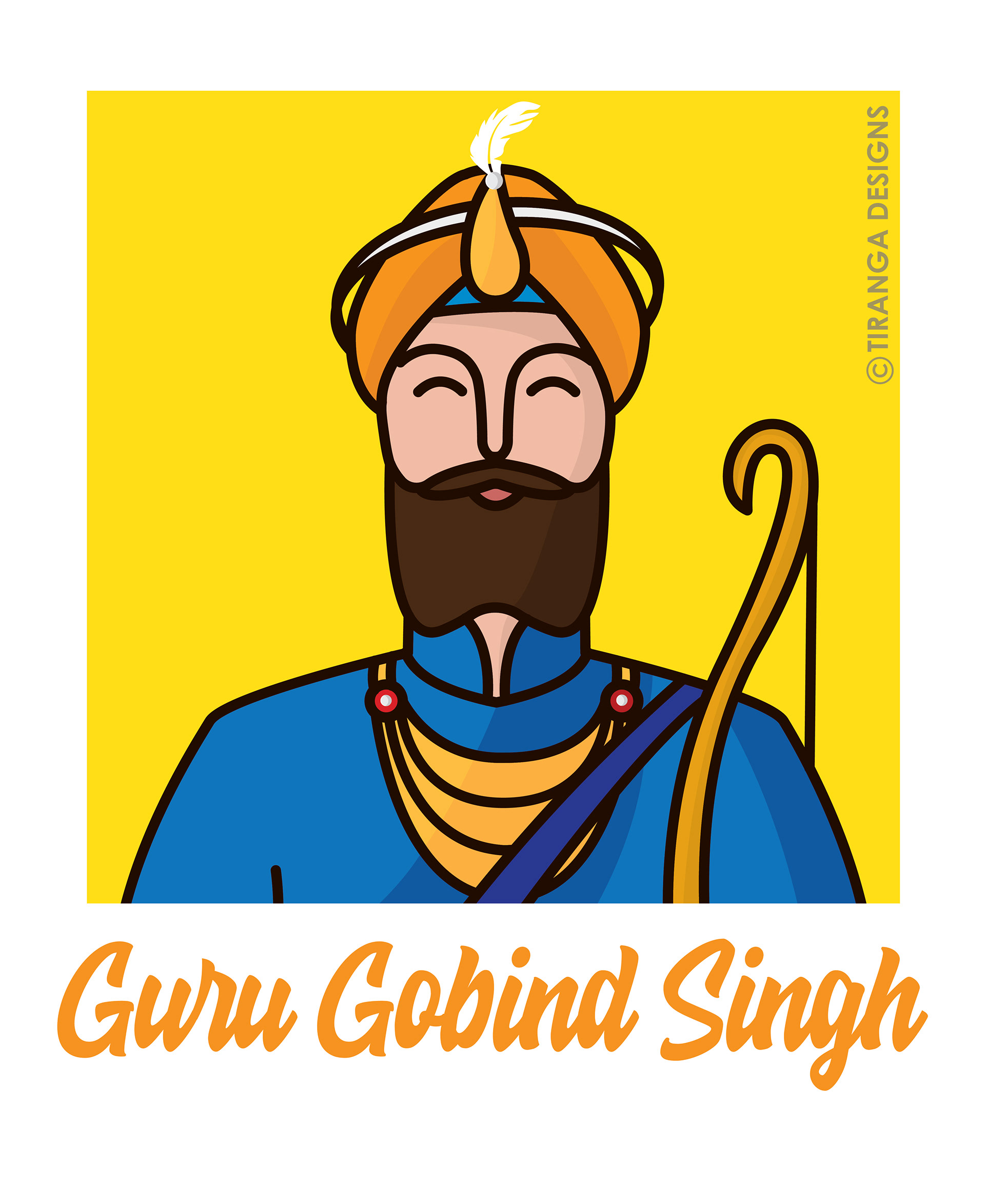 Guru Gobind singh ji waheguru sikh guru | Behance