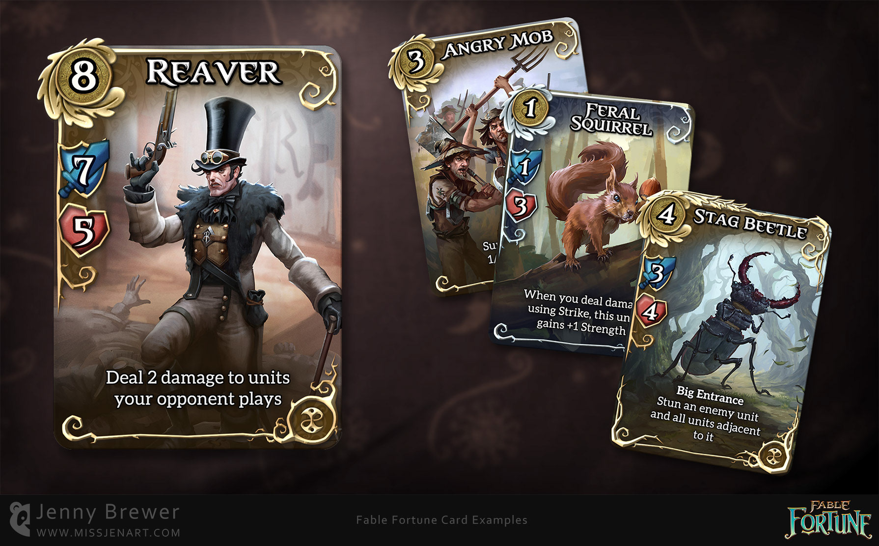 Character card. Card Collectible games UI. Fable карта. Фейбл Фортуна.