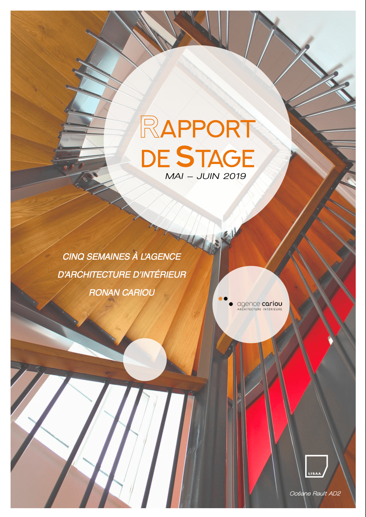 Rapport de stage en Architecture d'intérieur 2019