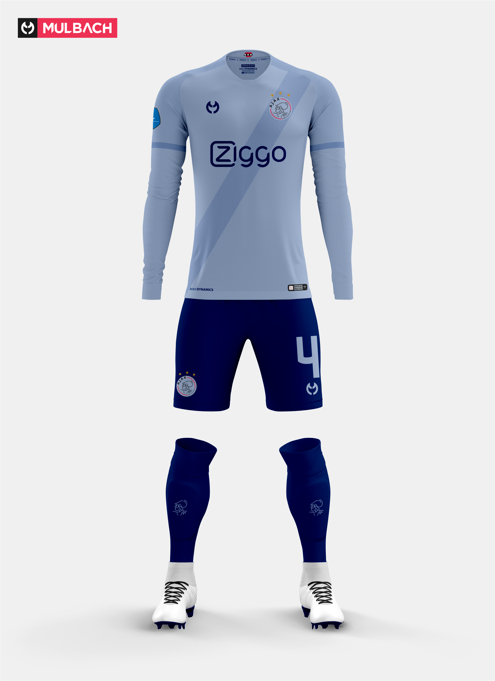 Ajax Amsterdam 2019/2020 Away Kit Concept (Long Sleeves) | Behance