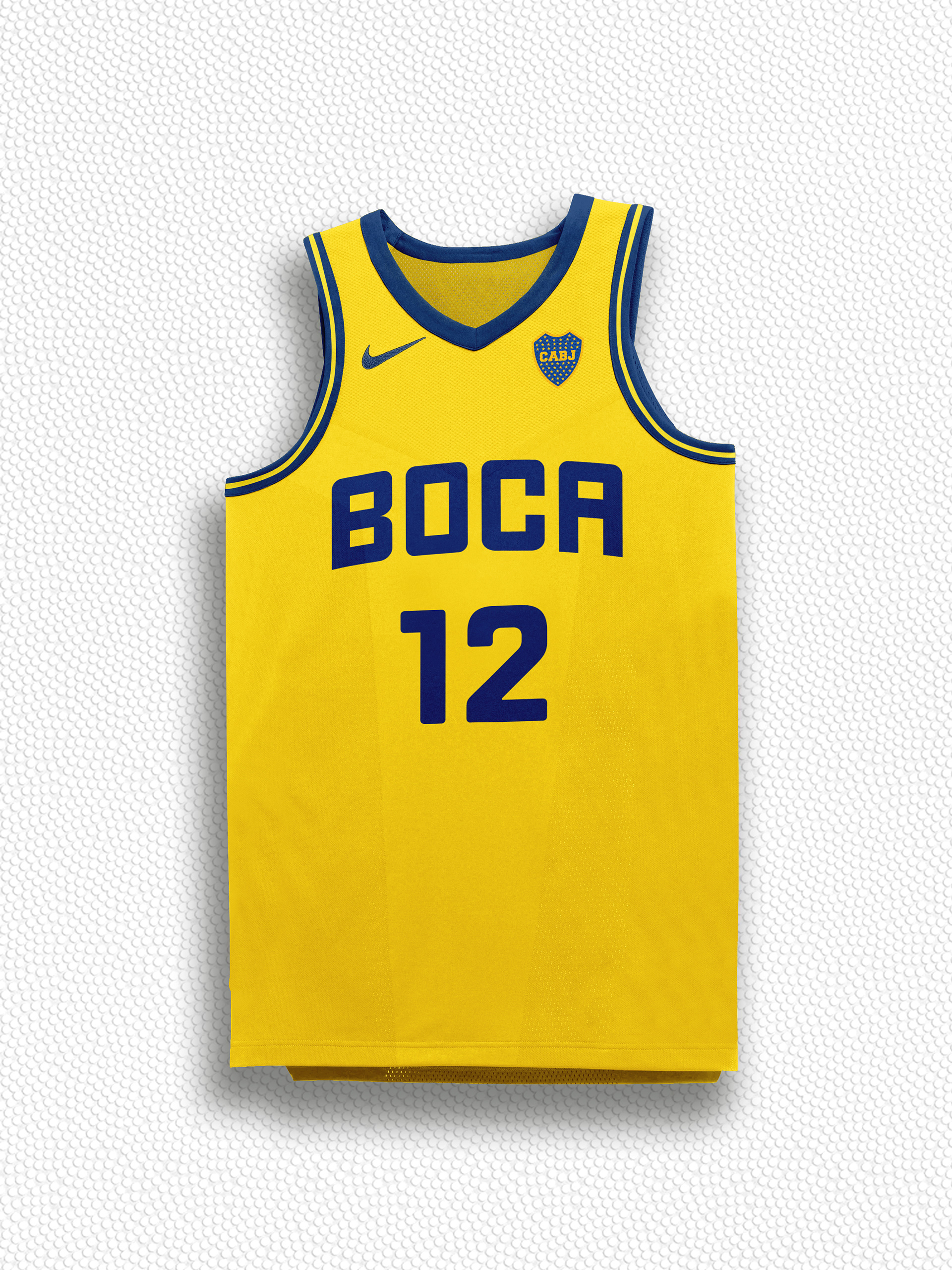 chisme chico cayó Boca Juniors Basketball - Nike Jersey concepts | Behance