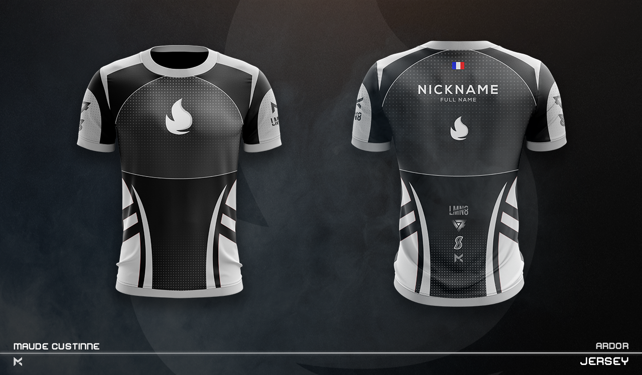 Download JERSEY ESPORT TEAM MOCKUP on Behance