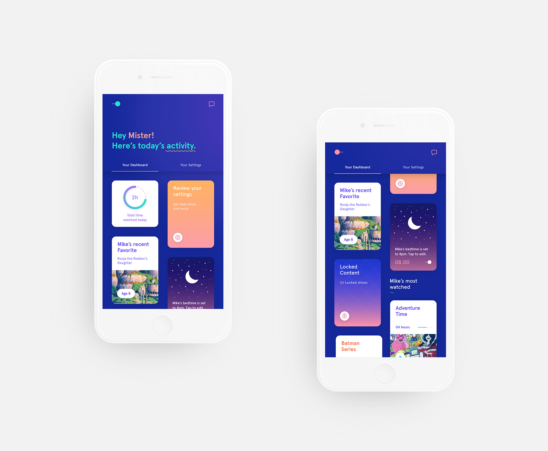 Designing a Streaming App for Kids, Hello KiddOs - Interaction Design