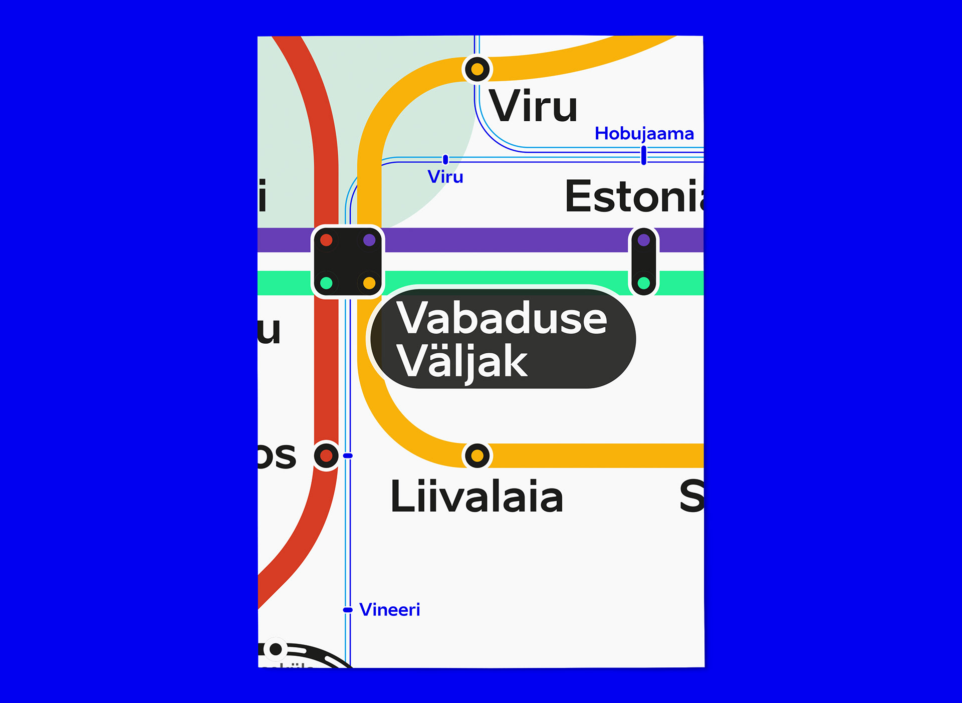 Tallinn Metro Map | 2021 Update | Behance