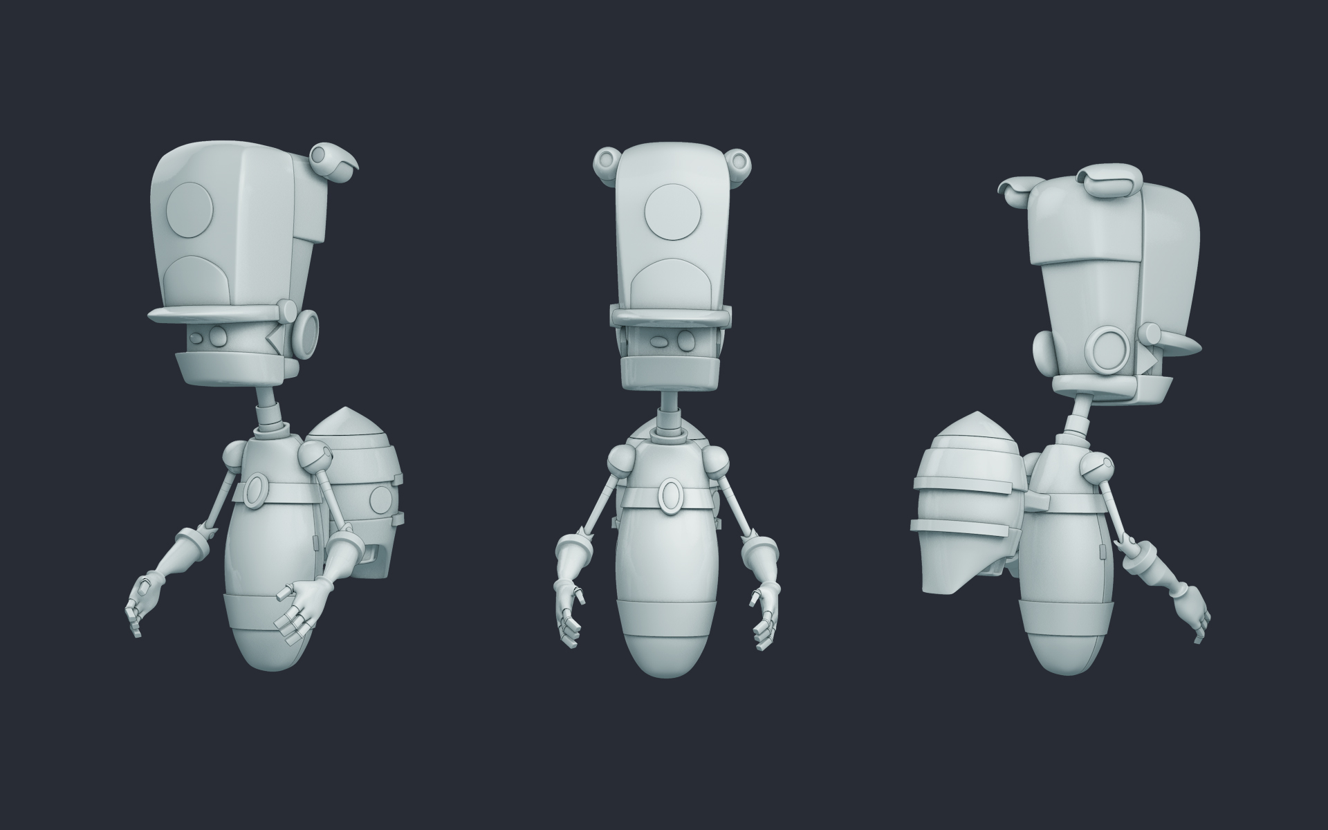 Personal Project: Robot 5 on Behance