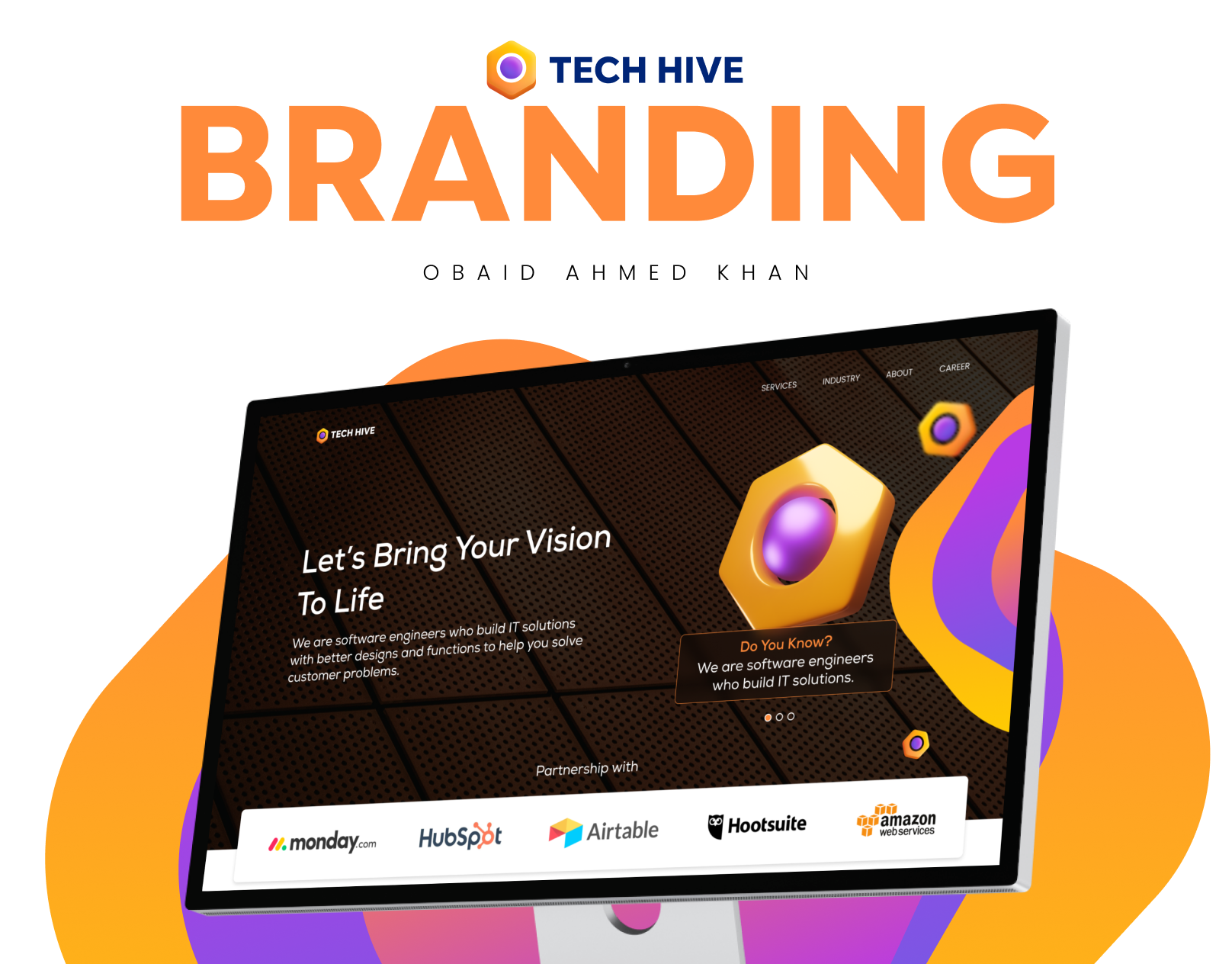 Tech Hive Branding