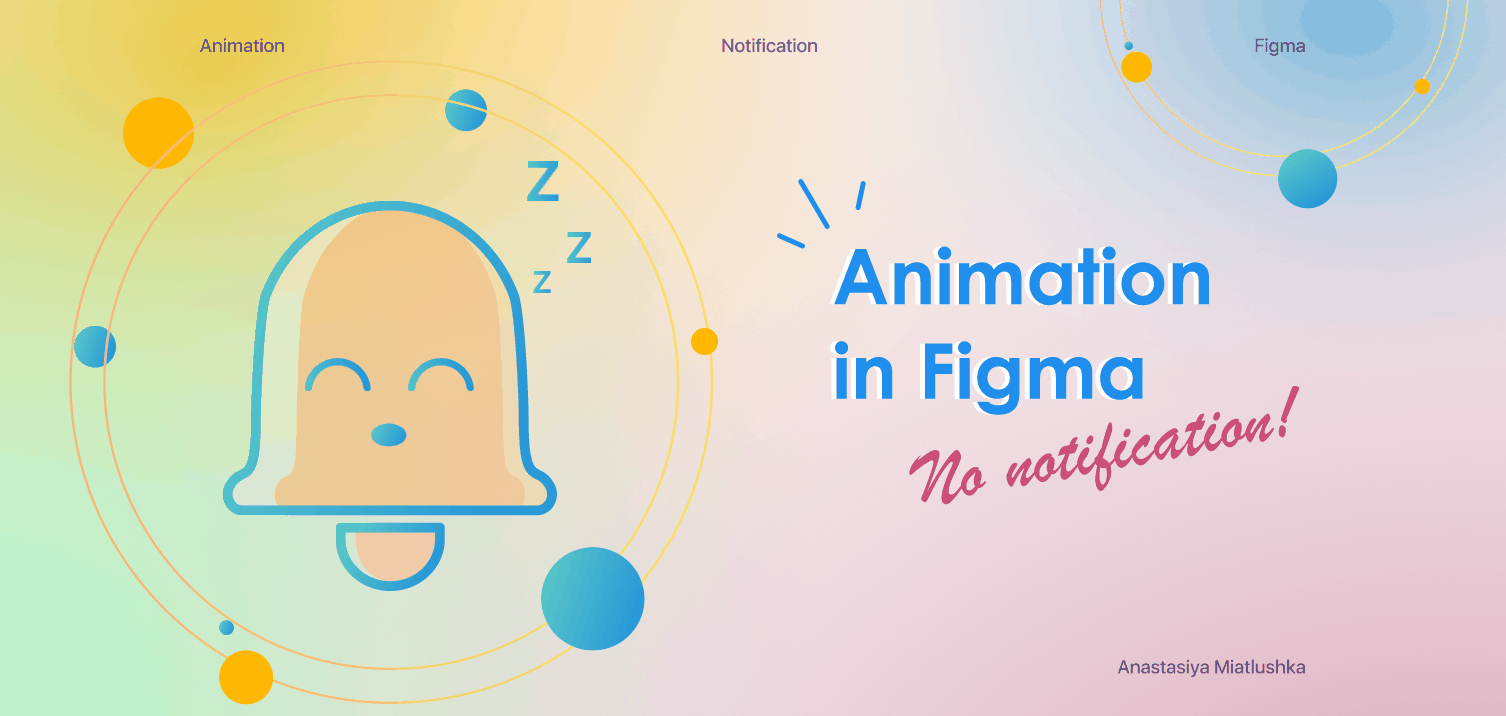 Animation in Figma. Notification on Behance