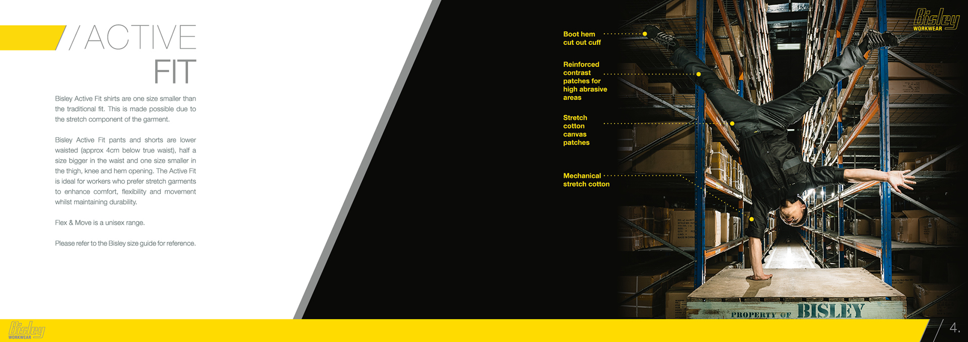 Bisley Work Pants Size Chart