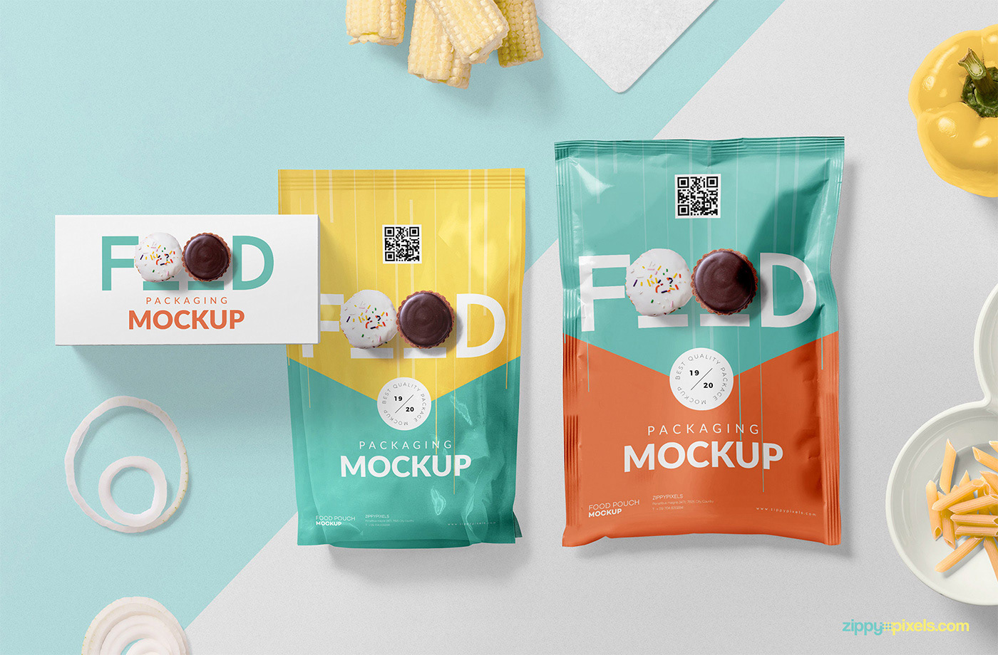 Download Free Food Packaging Mockup Psd On Behance