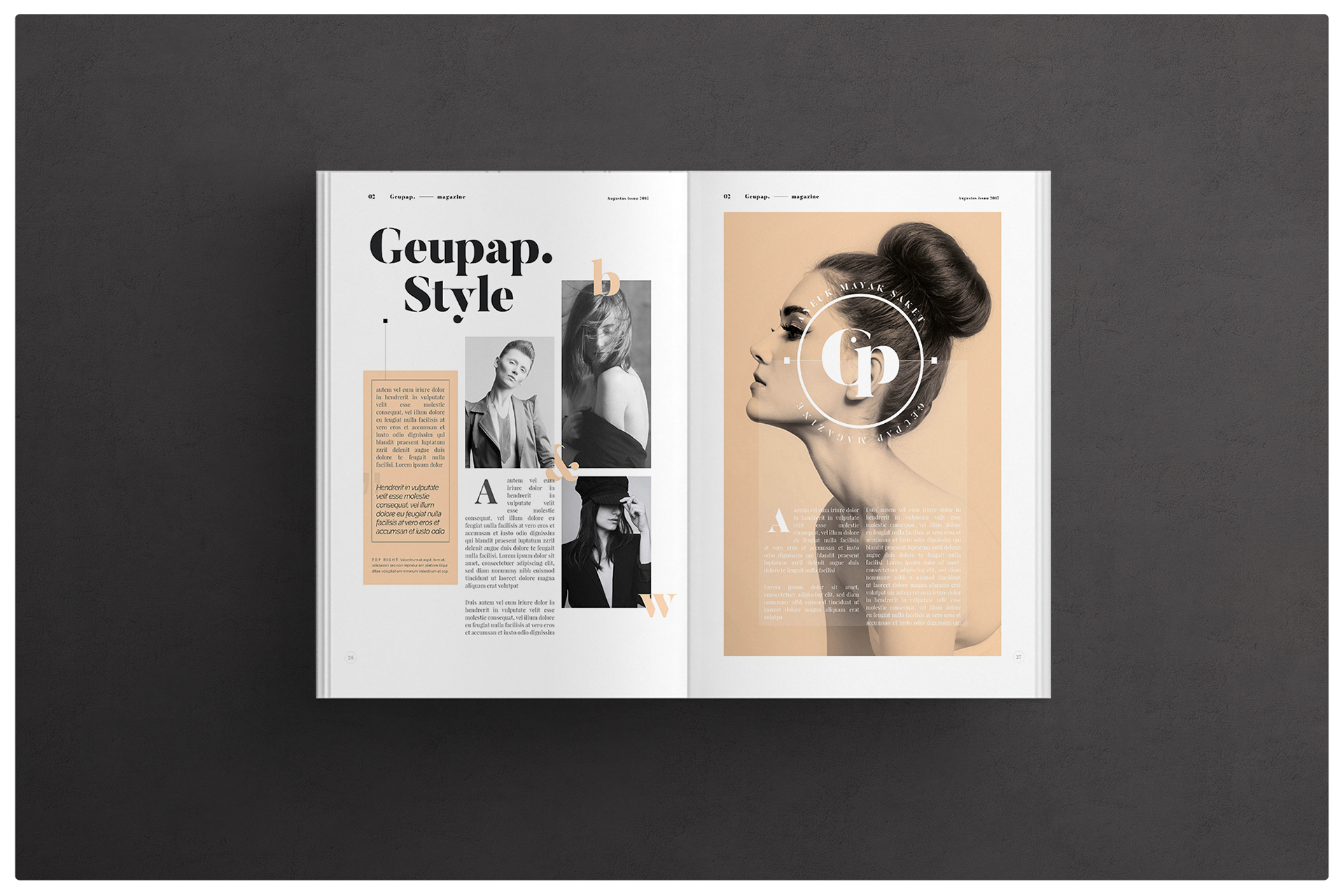 Magazine Layout On Behance