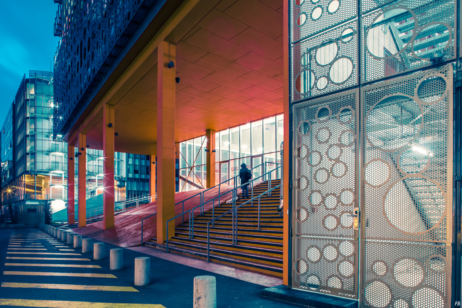 Photography & Architecture: Atrium of Jussieu, 2011