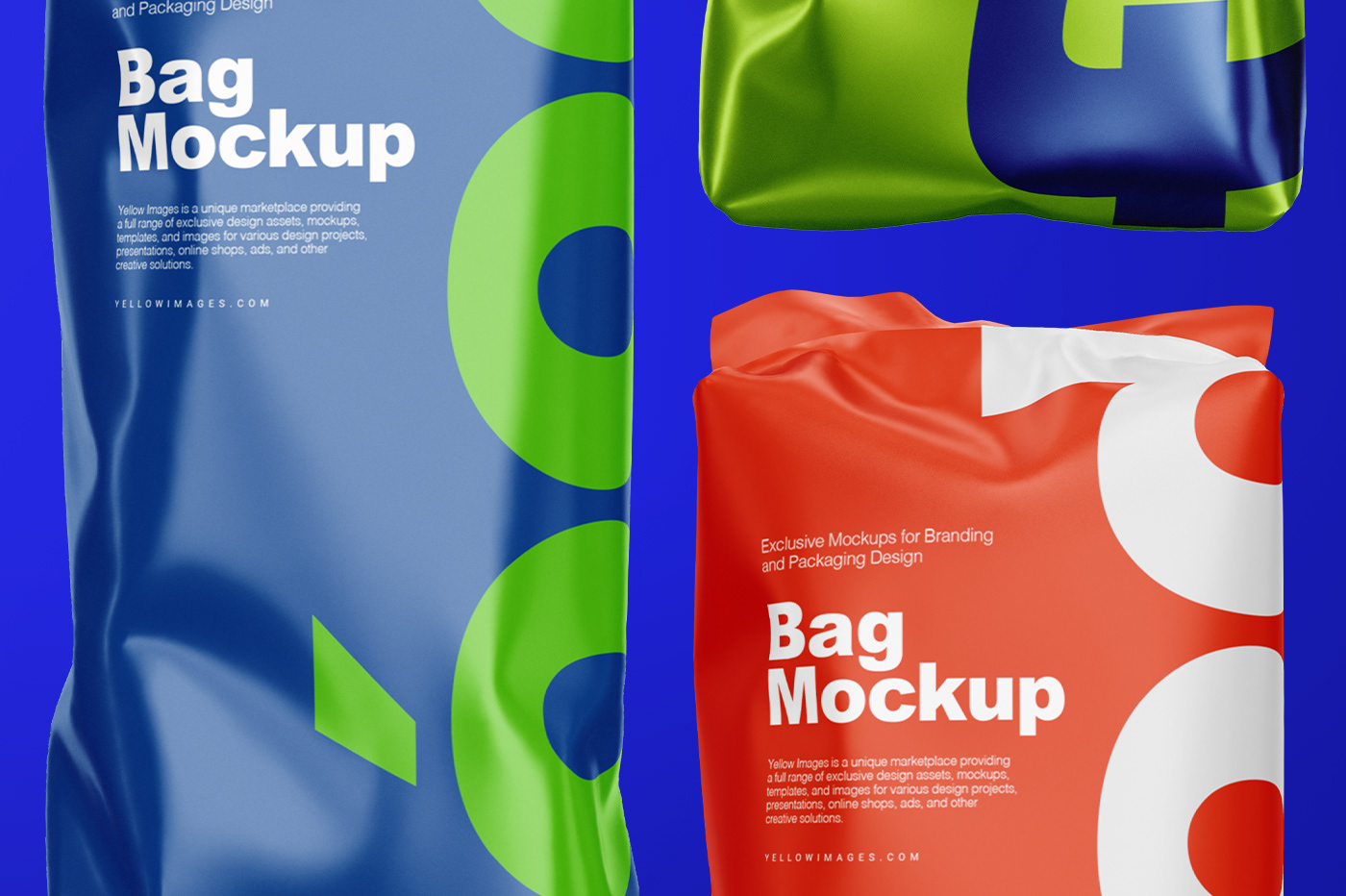 Plastic Food Bag Mockups On Behance