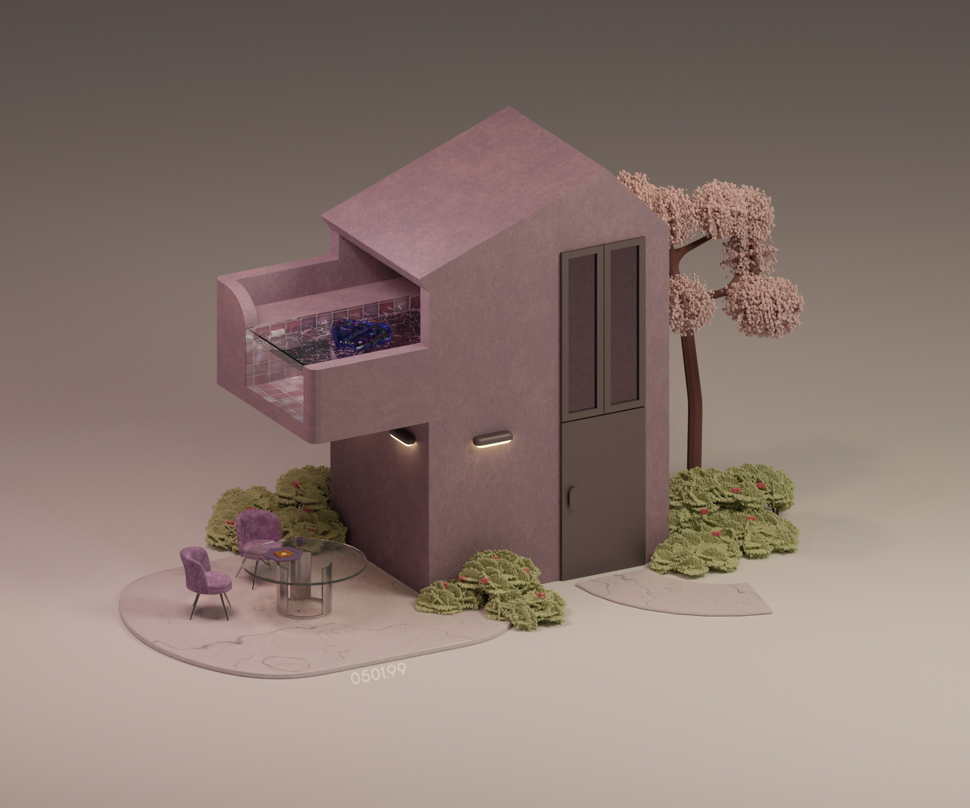 3d House Models | Behance