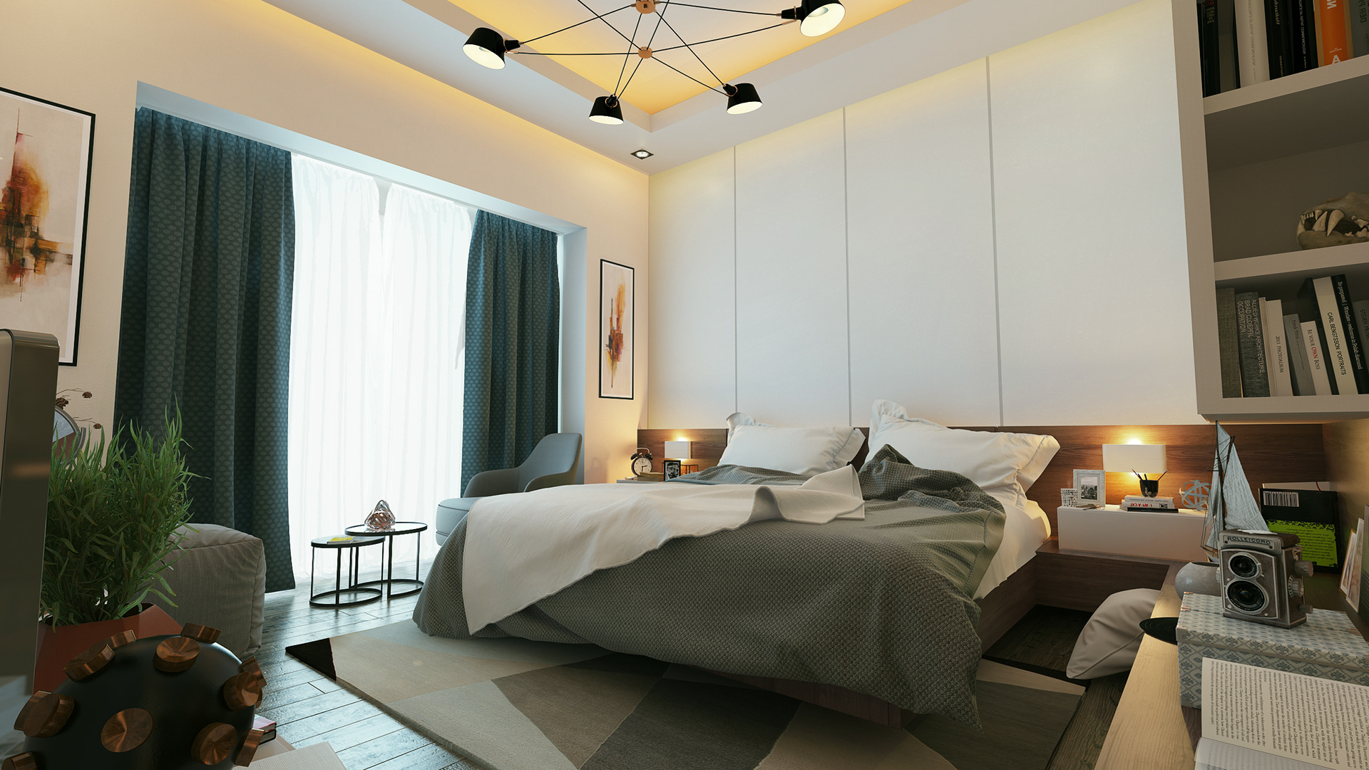 Guest Bedroom Design On Behance