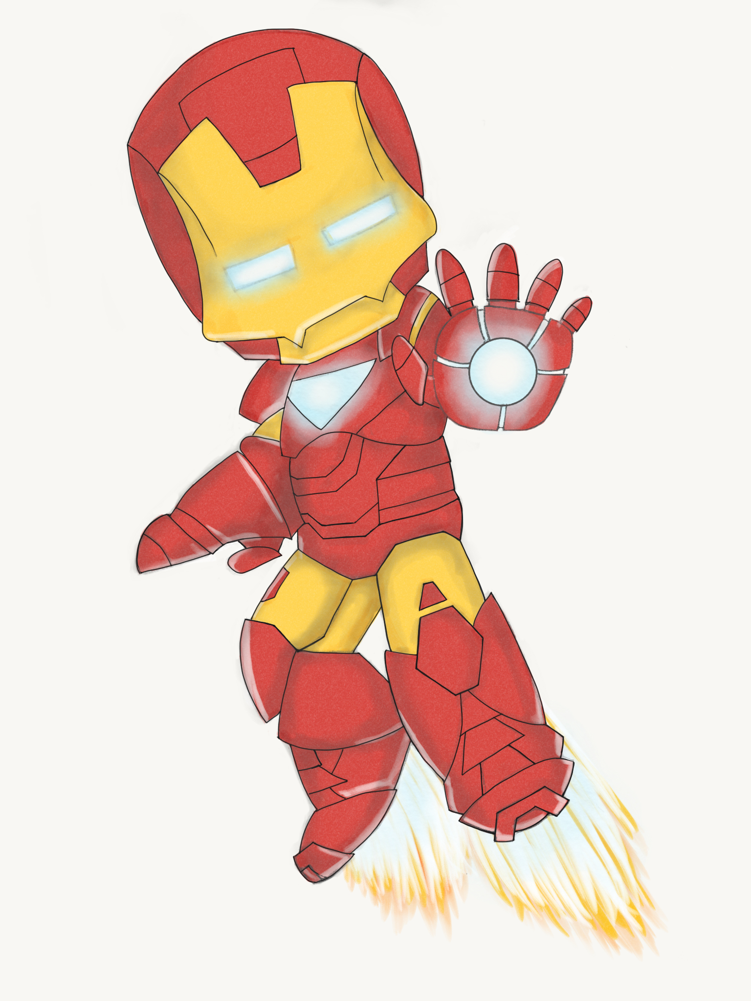 Iron Man Baby Variant on Behance