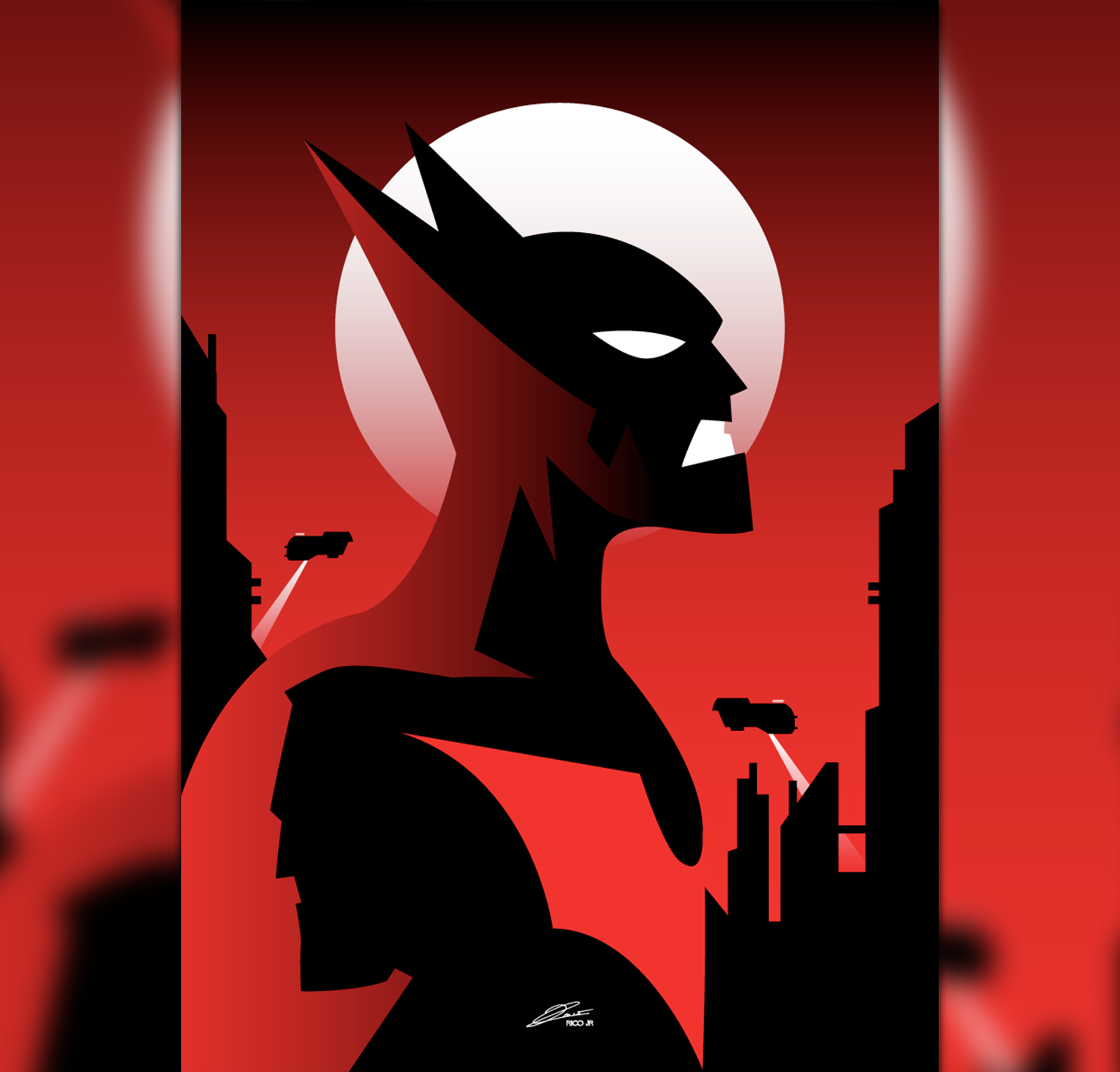 BATMAN BEYOND Poster Art | Behance