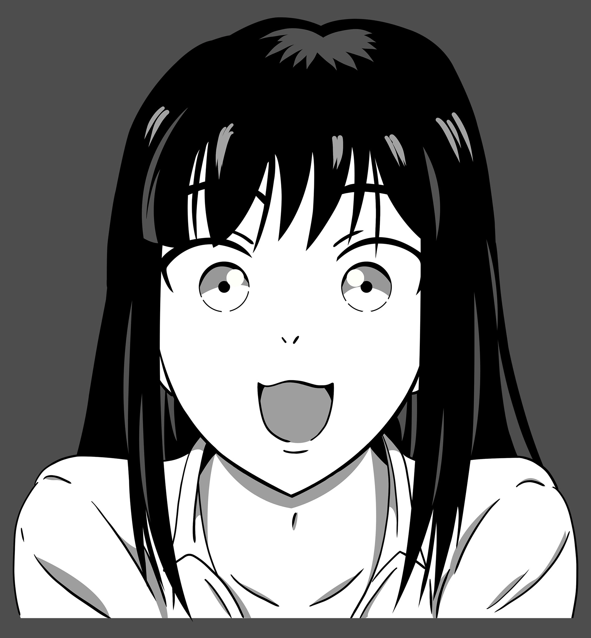 Happy Anime Girl Smile on Behance