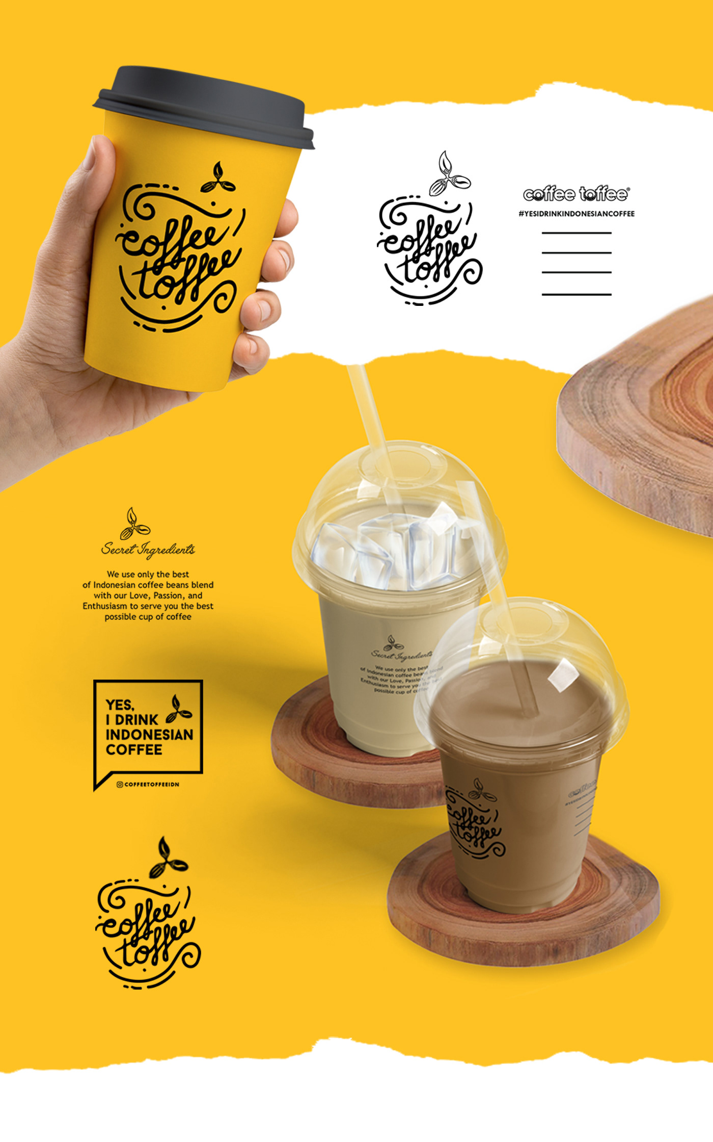 COFFEE LABEL AND PACKAGING