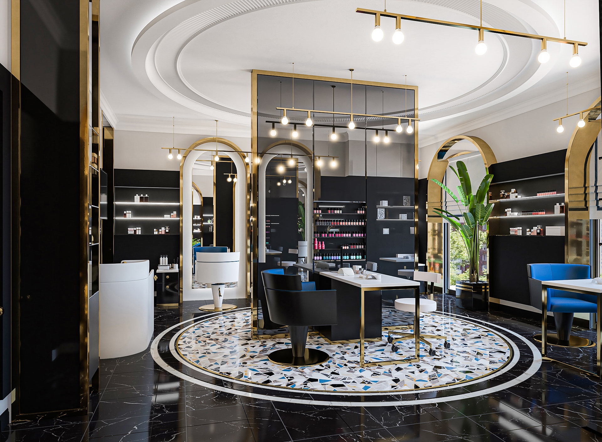 Beauty salon, version 3, odesa. :: behance