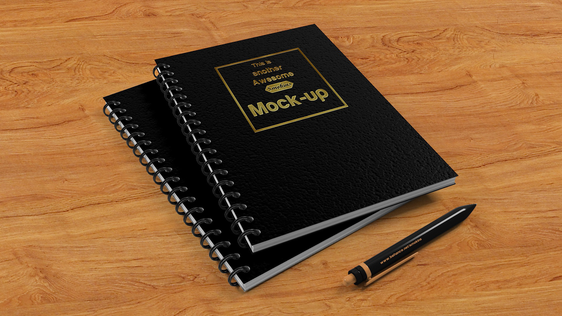 Free Notebook Mock-up