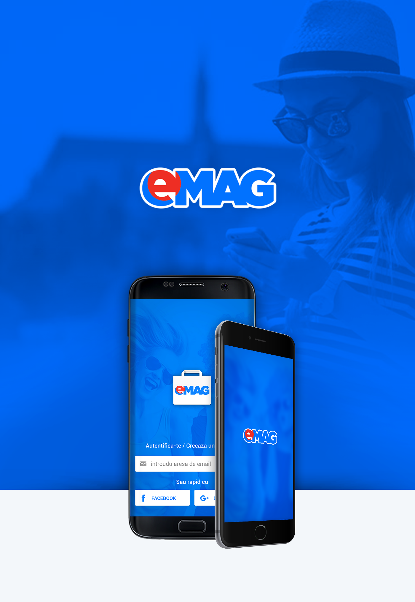 Supersonic speed meet Separately eMAG - Mobile app | Behance