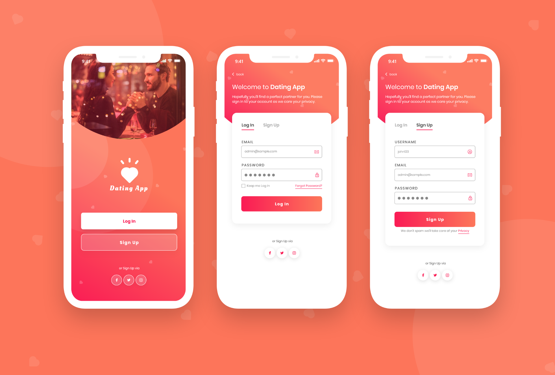 Mobile app UI ux ui ux ui design Dating dating app uidesign mobile app desi...