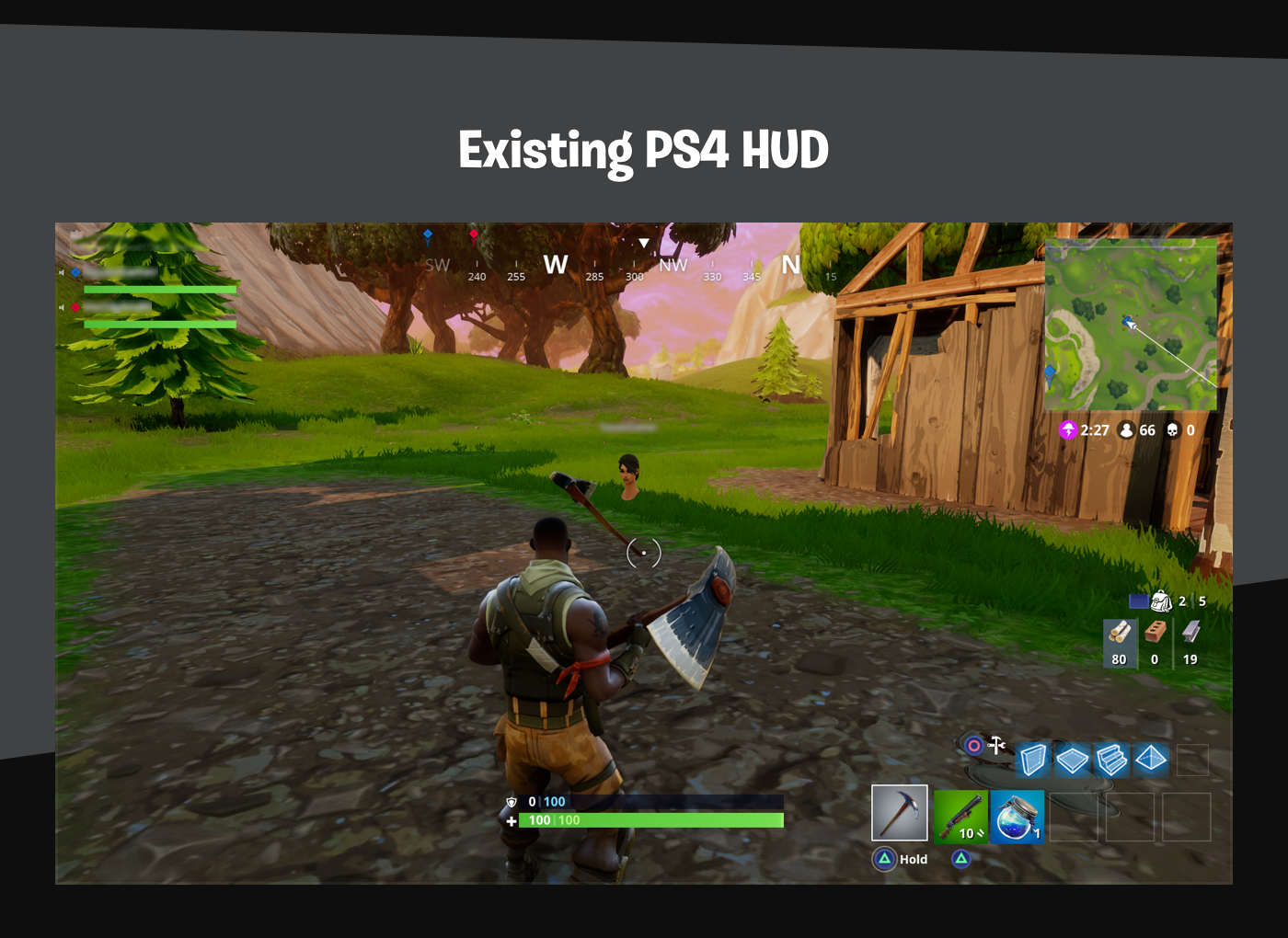 Fortnite Battle Royale Ps4 Conceptual Hud Redesign On Behance Hud Fortnite Ps4 Hud Fortnite Ps4 Fortnite Battle Royale Ps4 Conceptual Hud Redesign On Behance