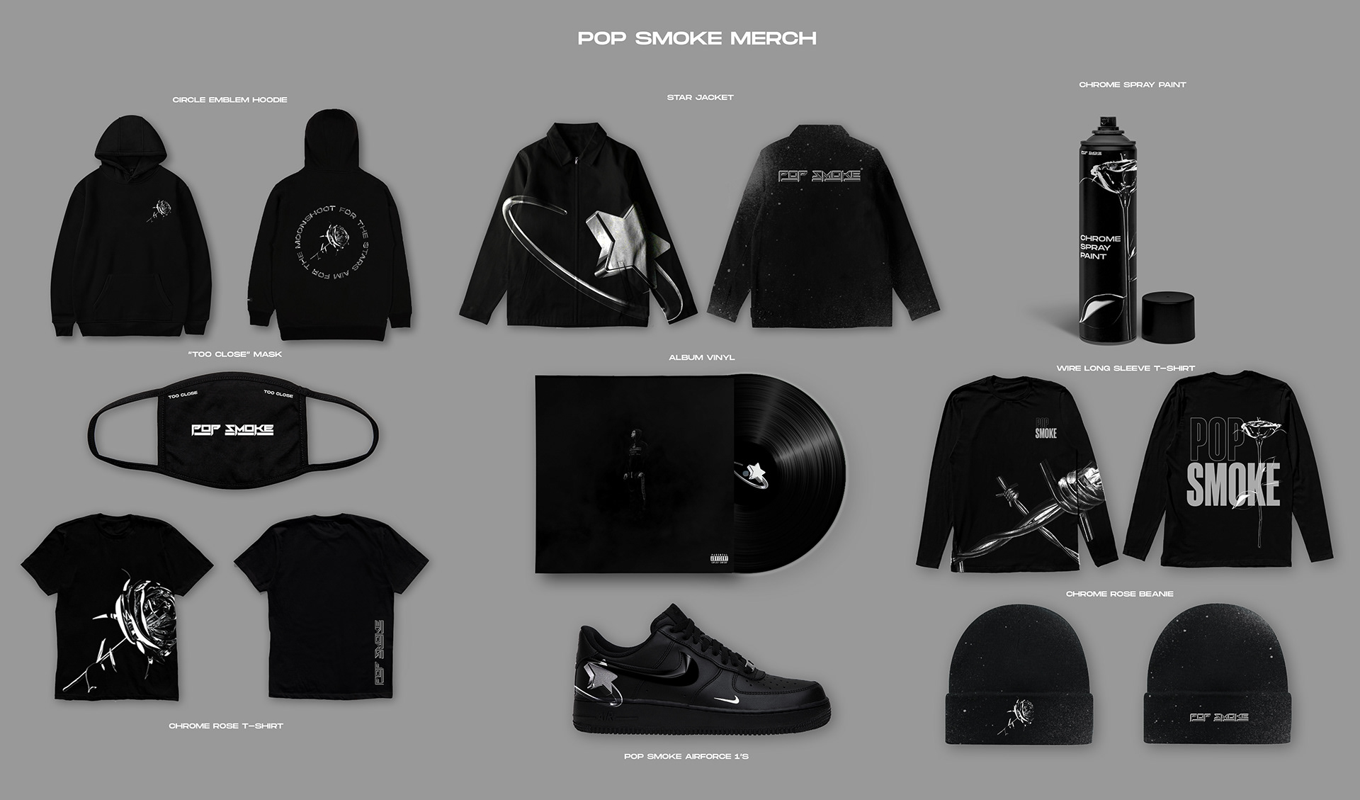 Pop Smoke Merchandise Concept | Behance