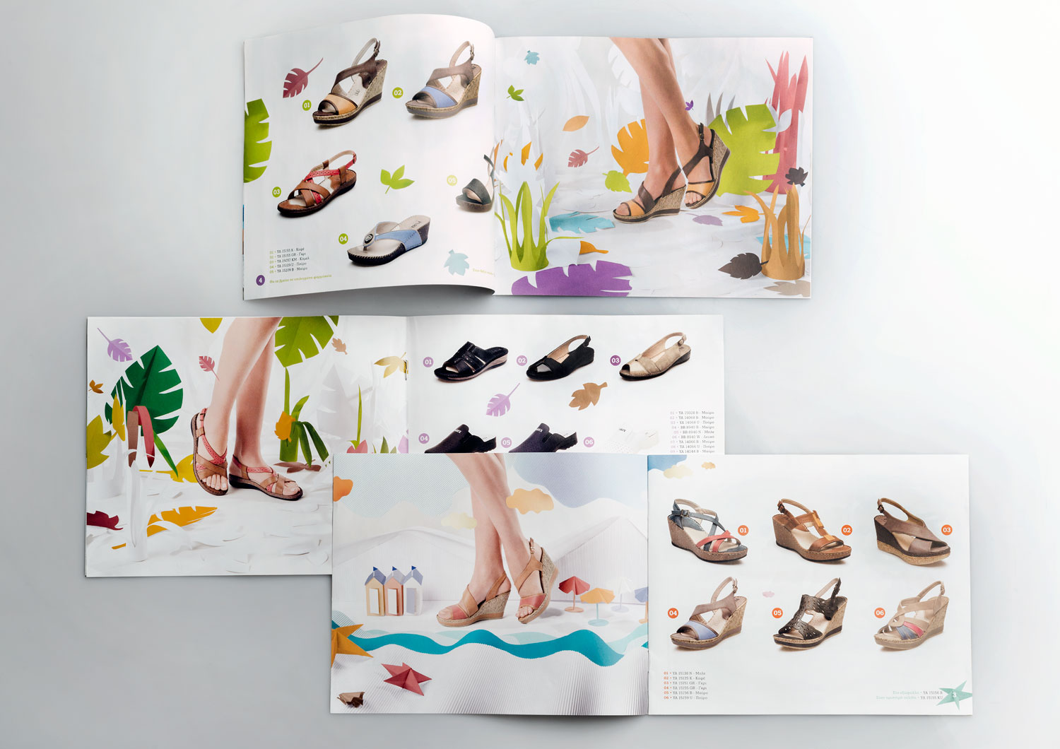 Parex Shoes Brochures (Spring - Summer 