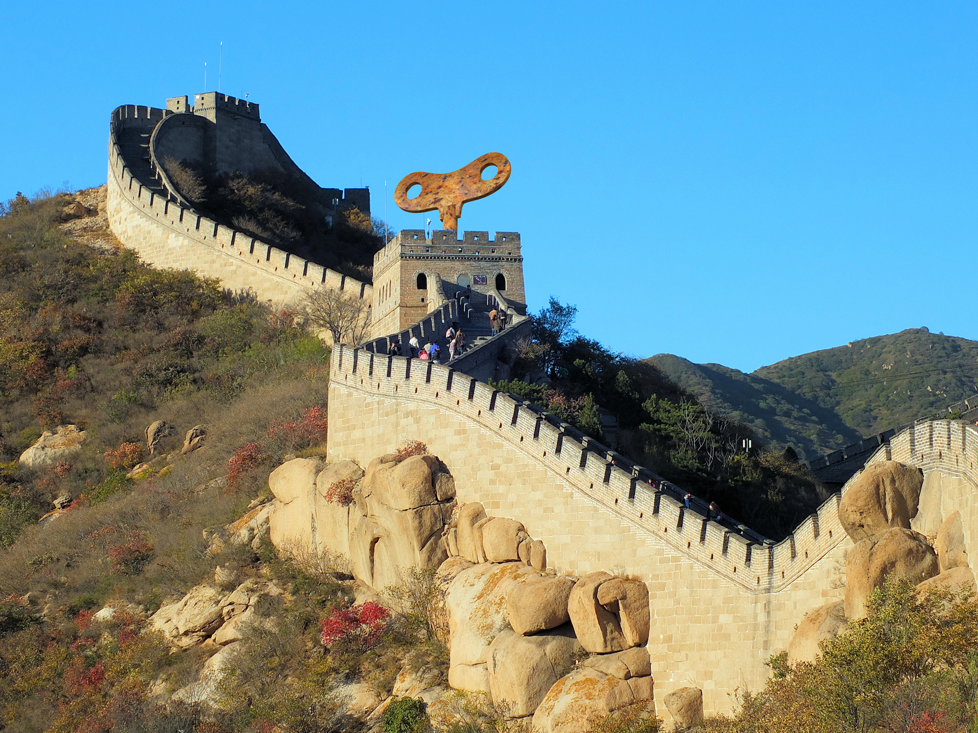 Thousand steps. Китай Великая китайская стена. The great Wall at Badaling Китай. Великая китайская стена Хубэй. Китайская стена 19 век.