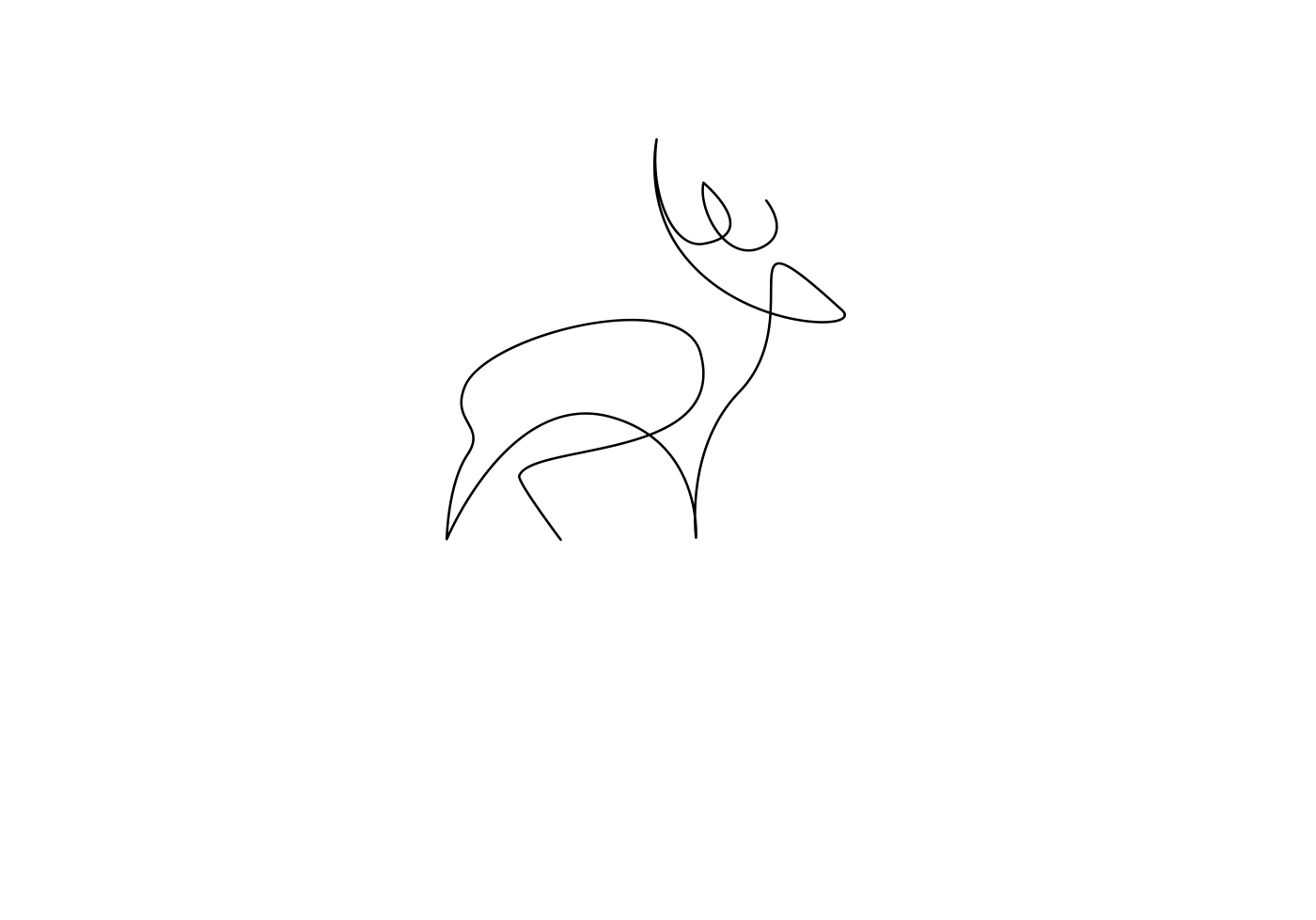 animals logos icons one line continuous line oneline minimal logo lineart l...