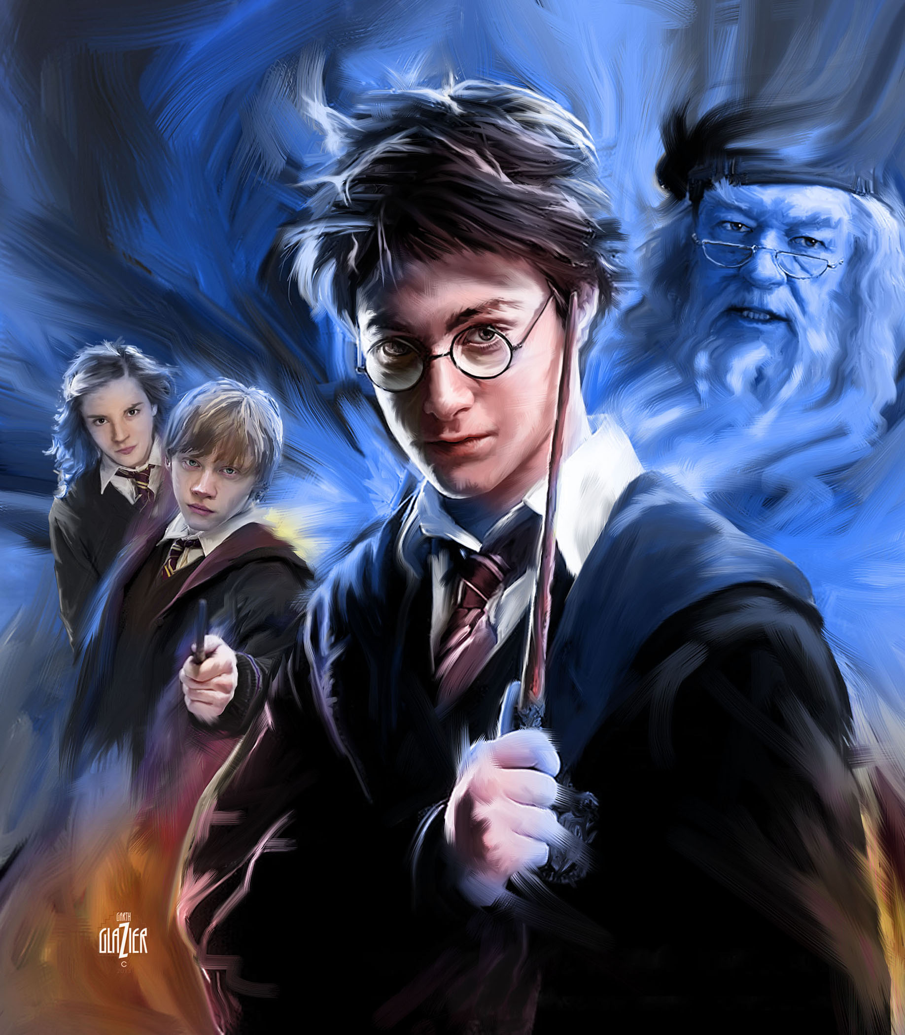 Harry Potter Portraits And Paintings on Behance