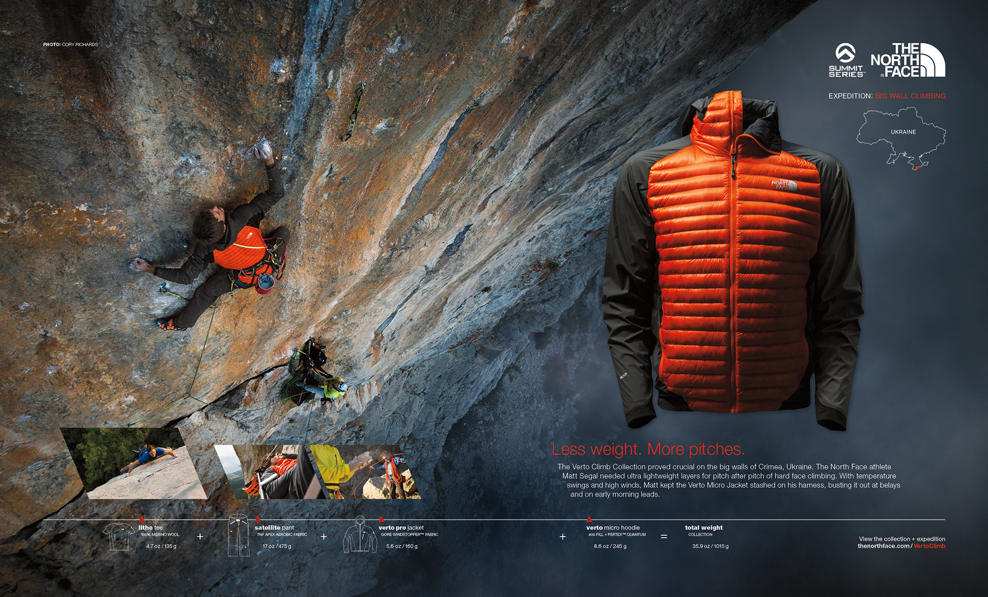 The North Face : Verto Climb Collection 2012 on Behance