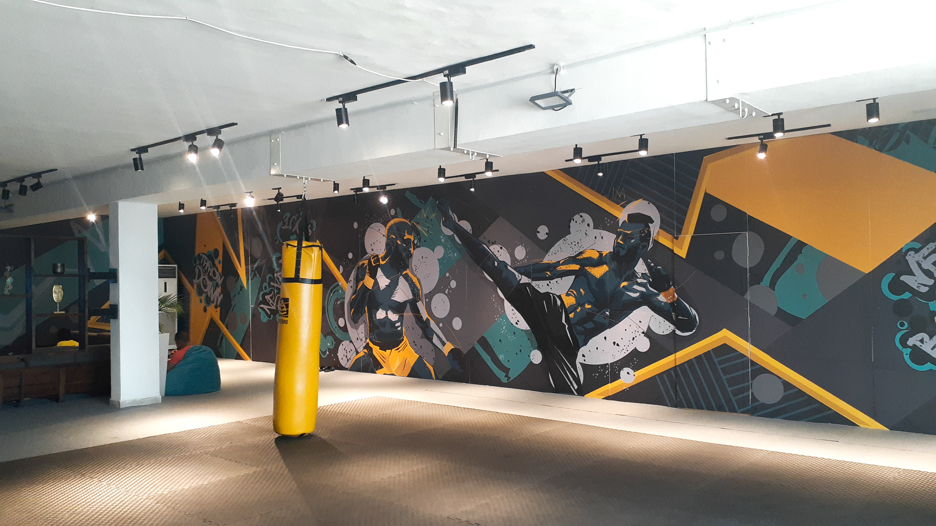 ЗD Sports Graffiti Gym