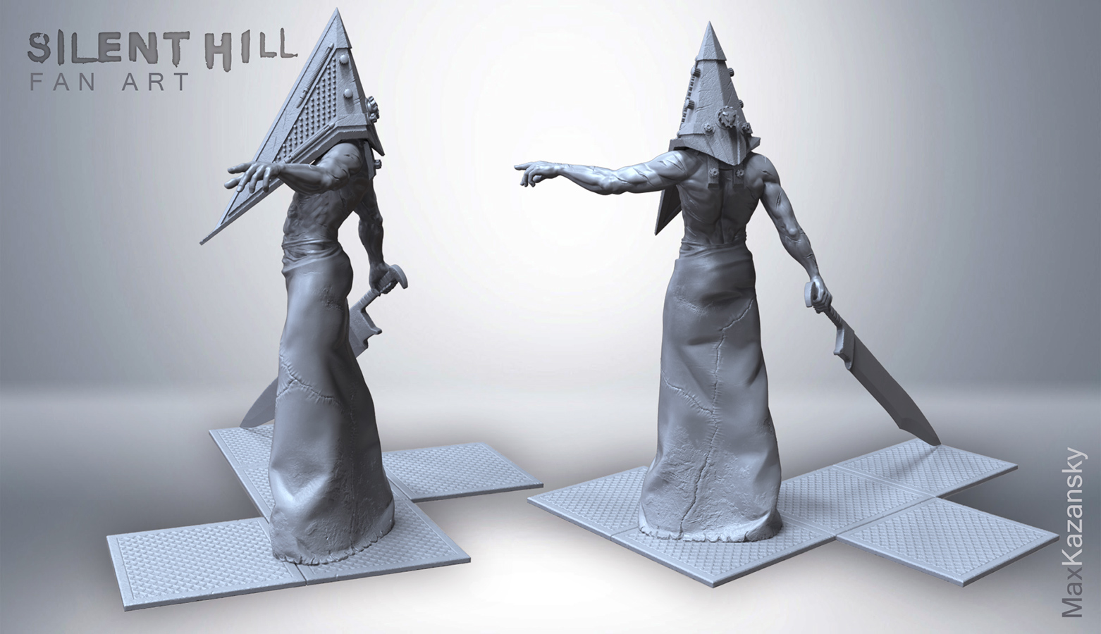 Pyramid Head - Fan Art on Behance