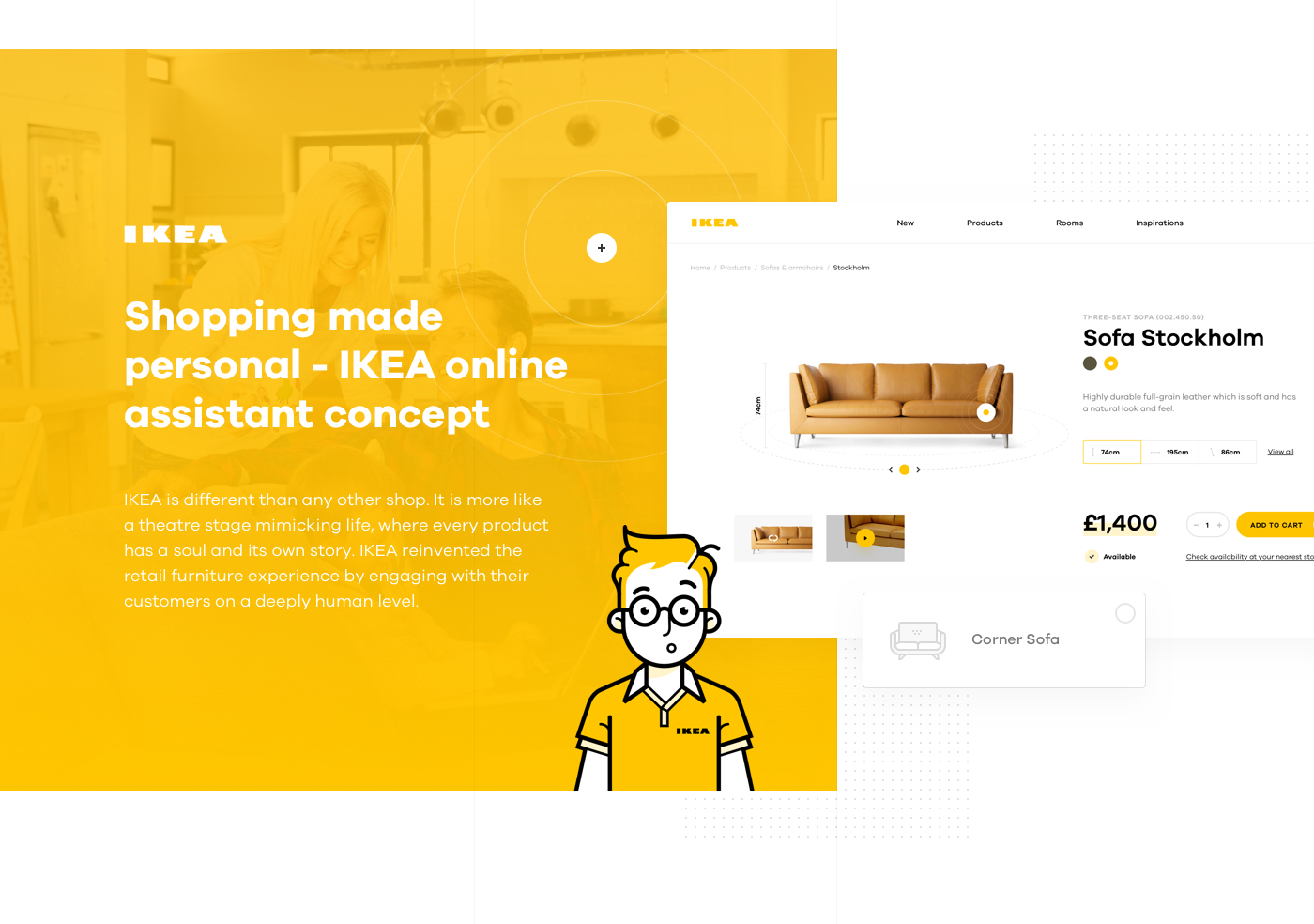 campagne schrijven Ontmoedigen Shopping made personal - IKEA online experience concept | Behance