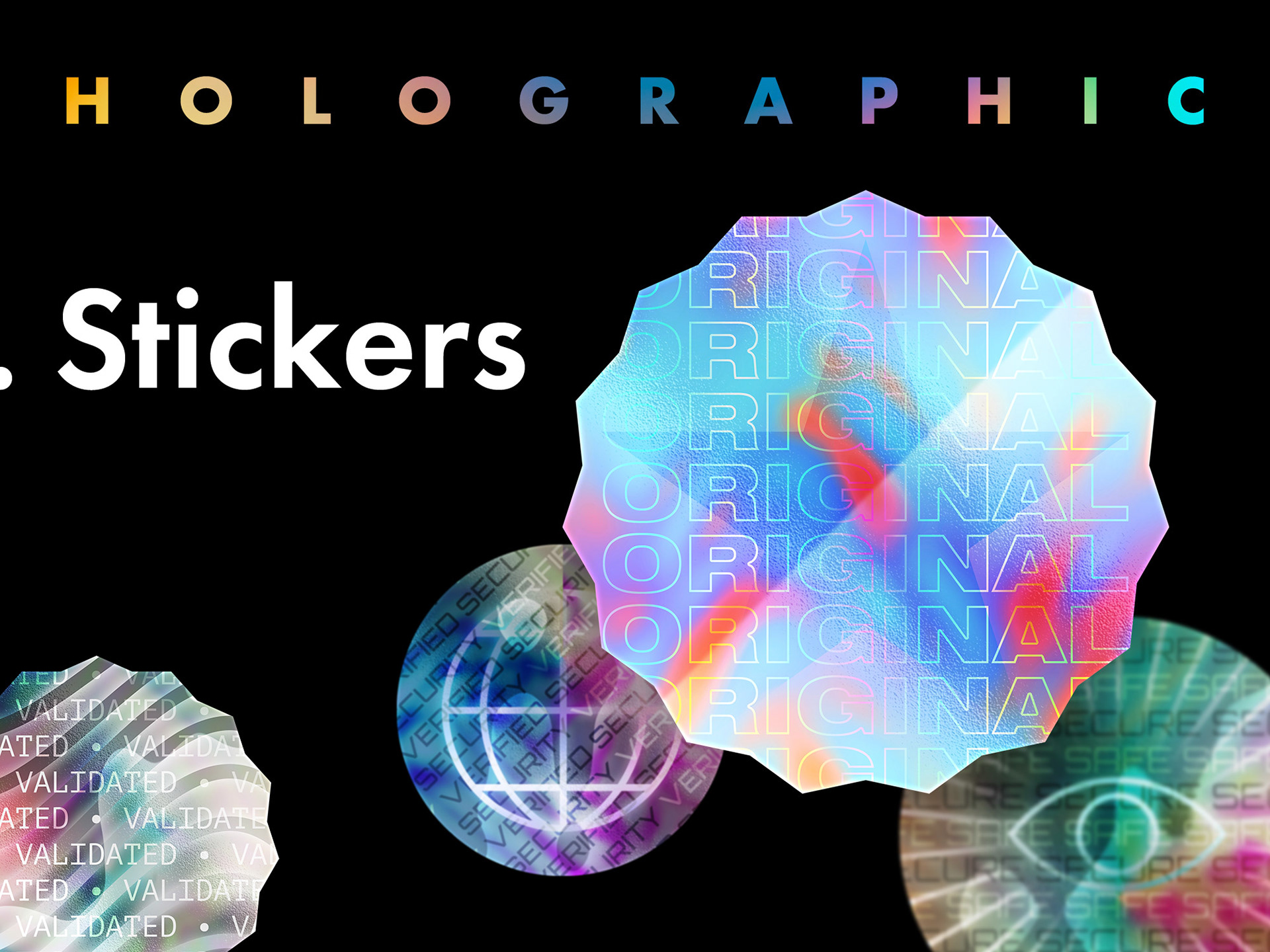 Anchor holographic stickers Stickers