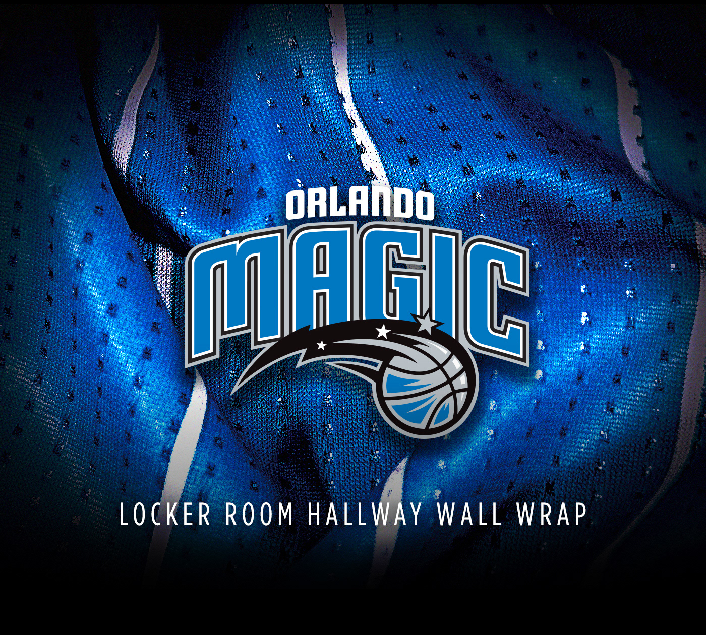 orlando vinyl NBA art print design large format Orlando Magic Magic graphic...