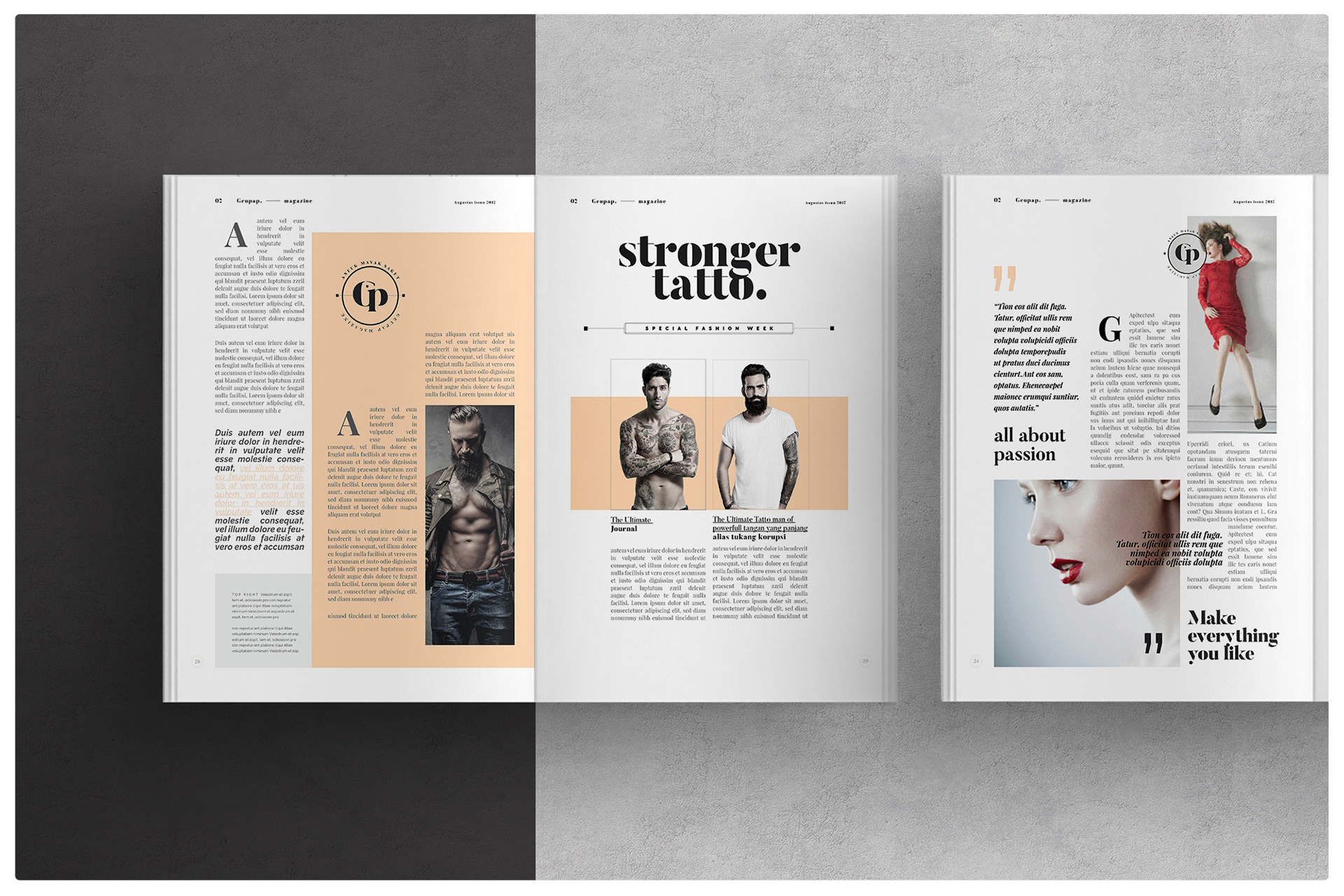 Magazine Layout On Behance