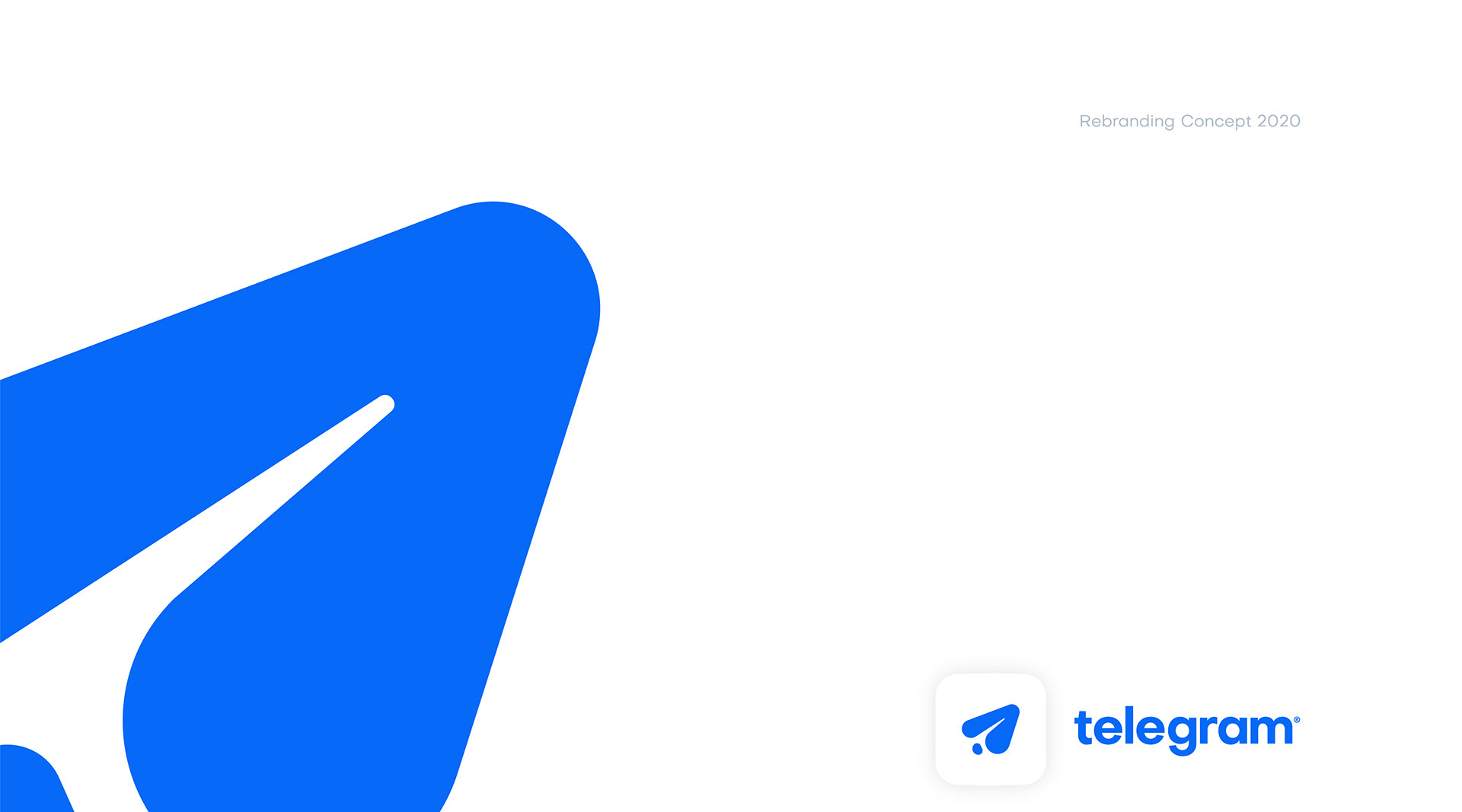 Telegram Branding Concept by George Bishop