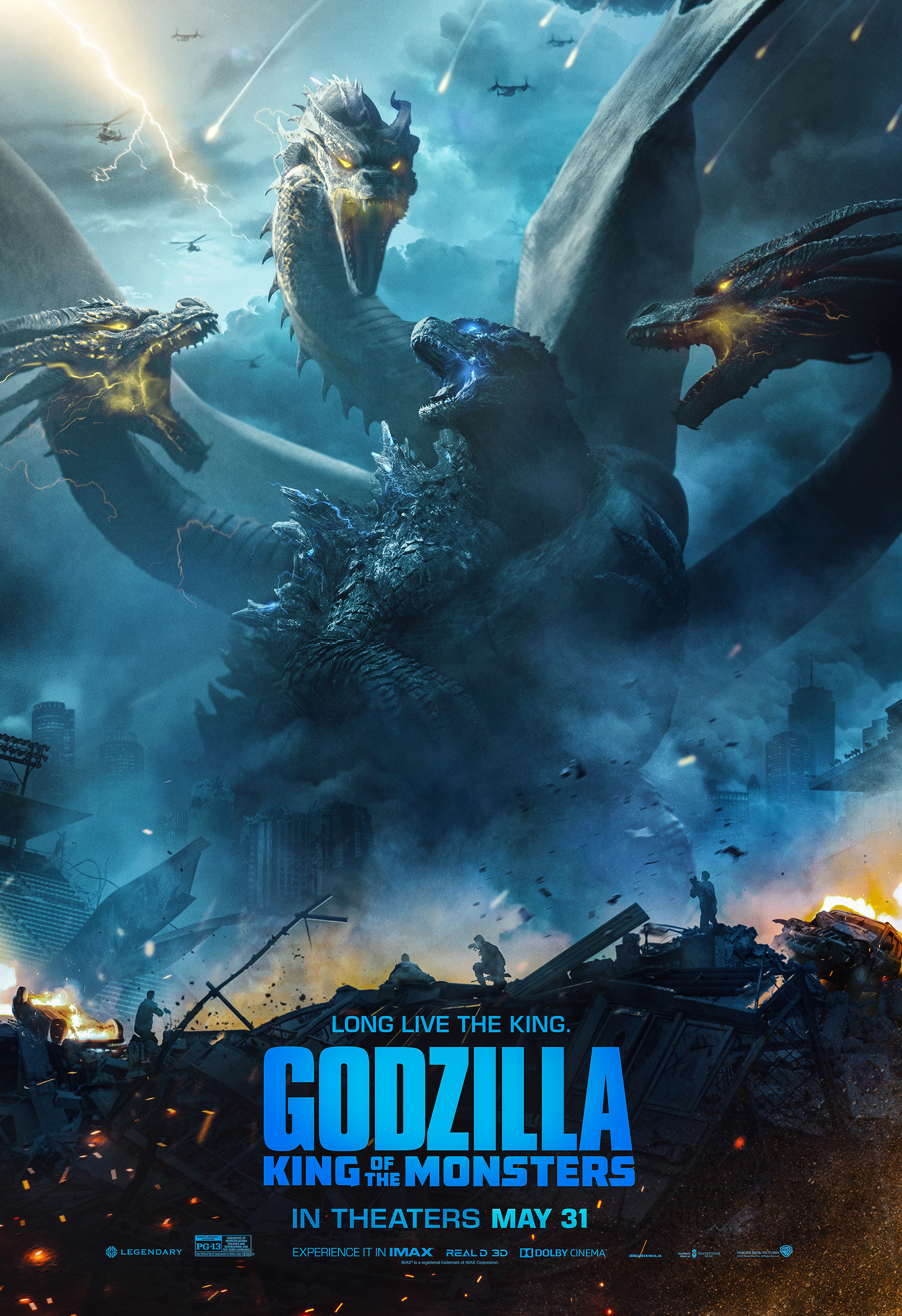 Godzilla: King of the Monsters Fan & Key Art Roundup