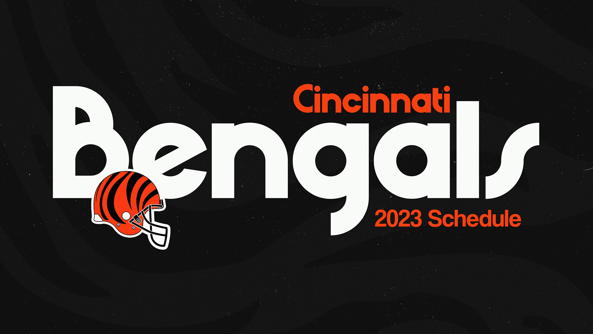 Cincinnati Bengals 2023/24 Schedule Wallpapers Behance