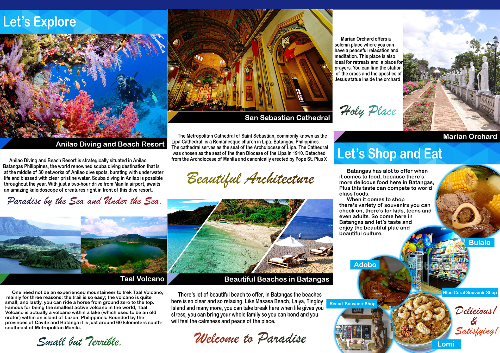 travel brochure pampanga