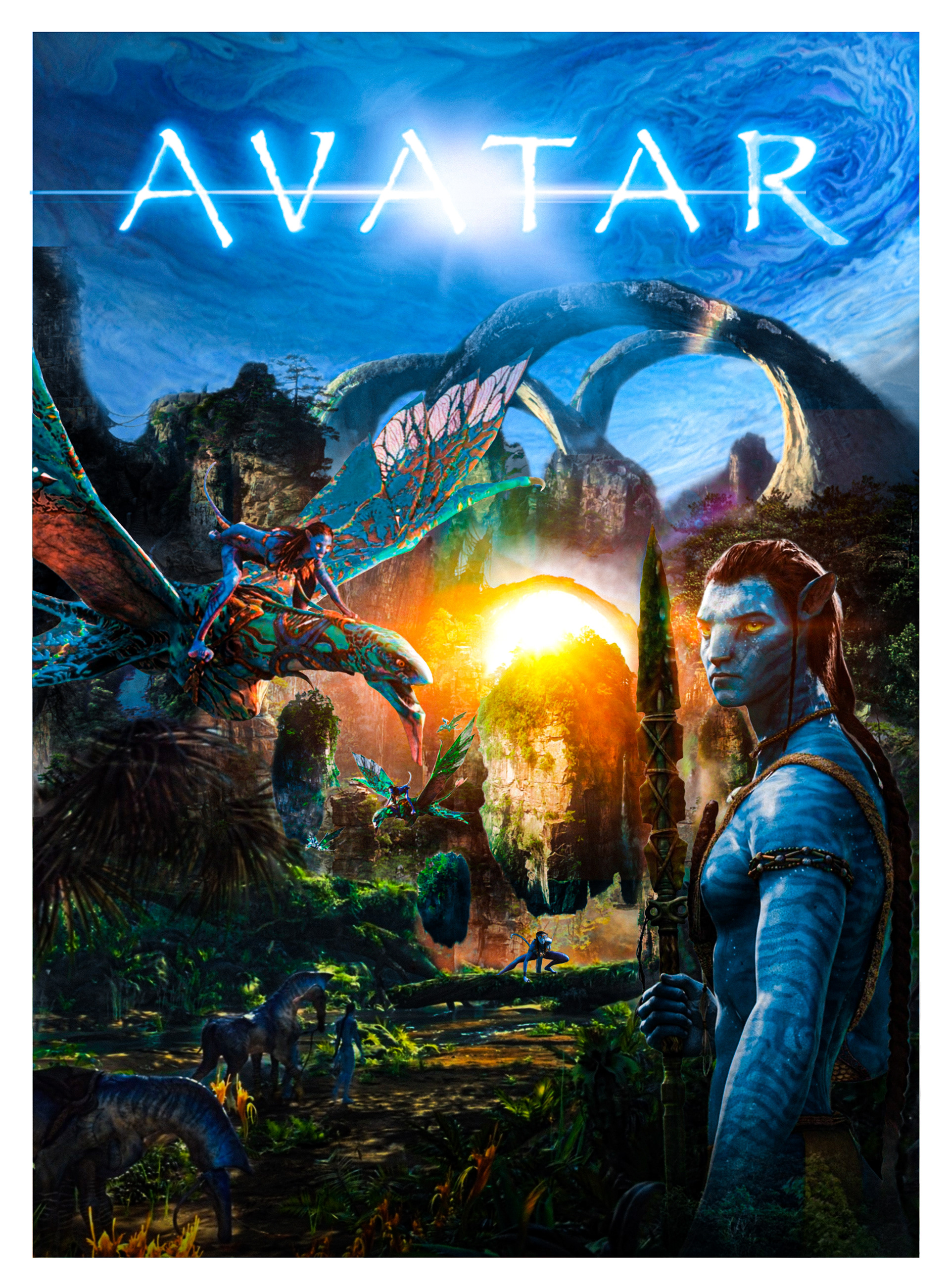 Avatar 2009 theatrical movie poster